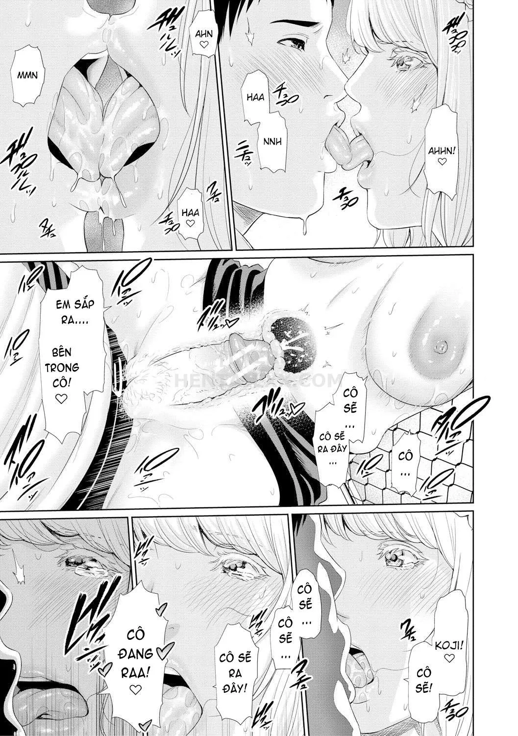 HentaiVN.net - Ảnh 35 - Sensei wa Seiyoku o Osaerarenai [Insatiably Lustful Teachers] - Chap 4 - Intercultural Communication