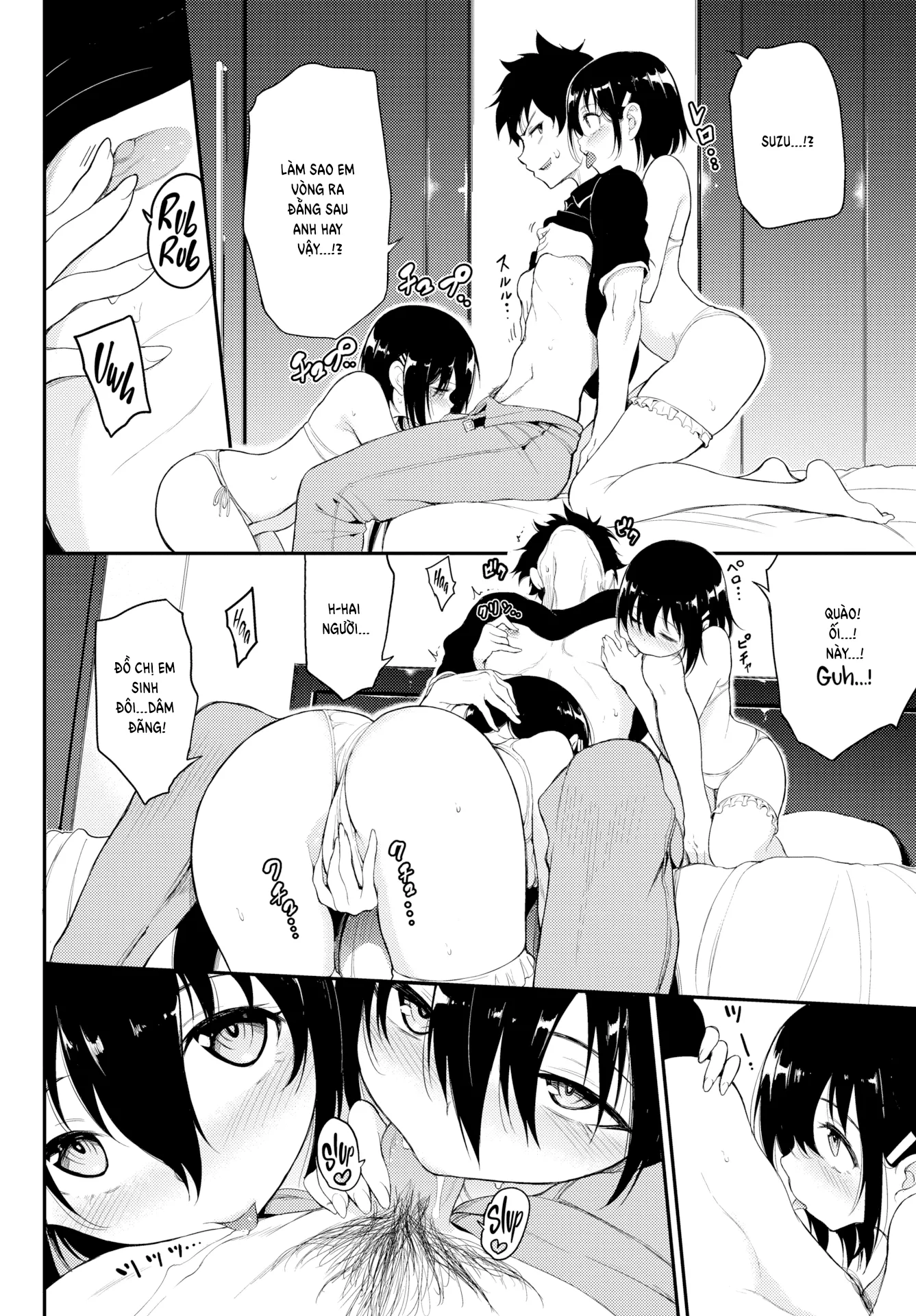 HentaiVN.net - Ảnh 5 - Kaede & Suzu 4 [Kaede & Suzu 4; Kaede & Suzu 4.5] - Chap 4