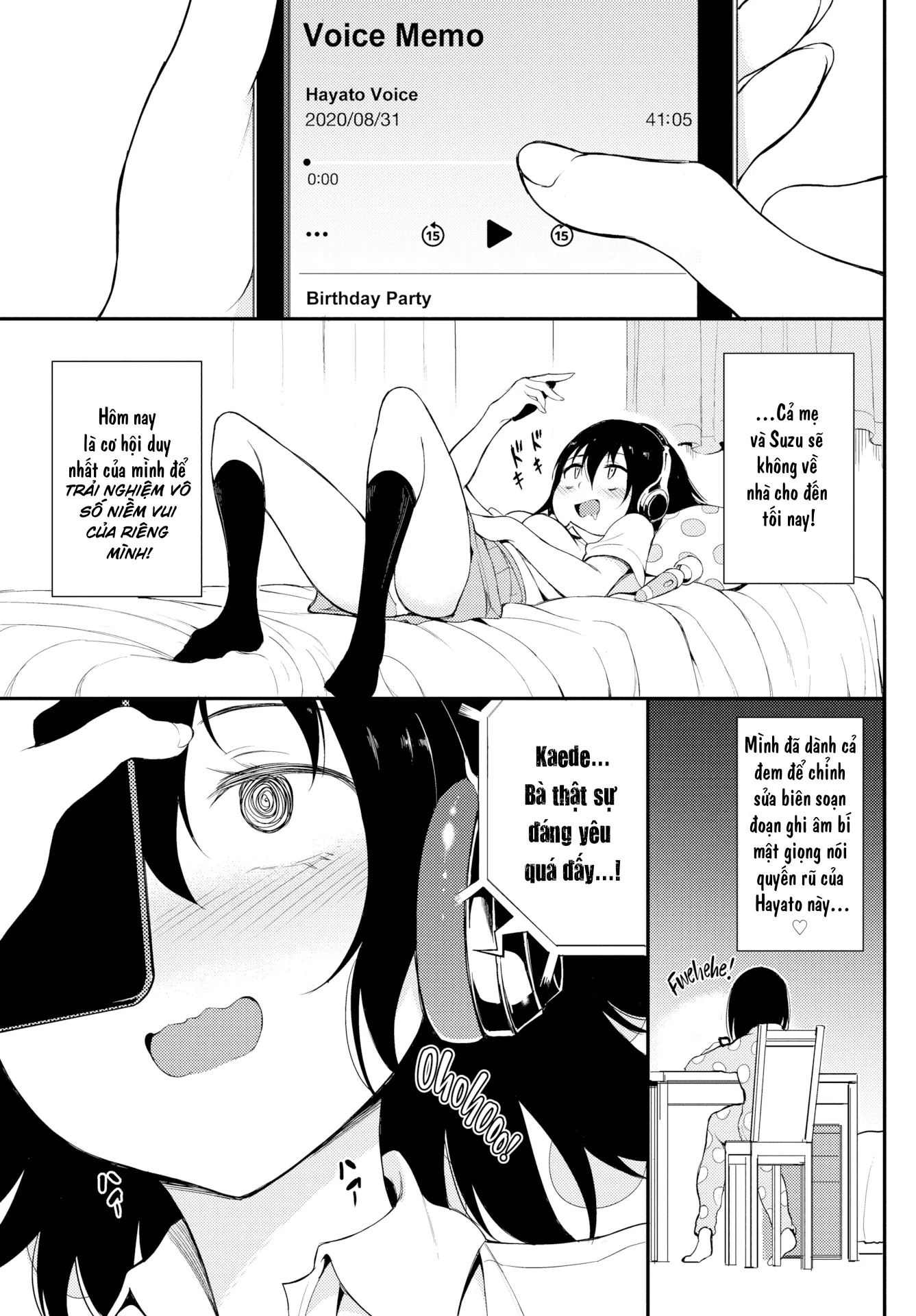 HentaiVN.net - Ảnh 4 - Kaede & Suzu 4 [Kaede & Suzu 4; Kaede & Suzu 4.5] - Chap 4.5