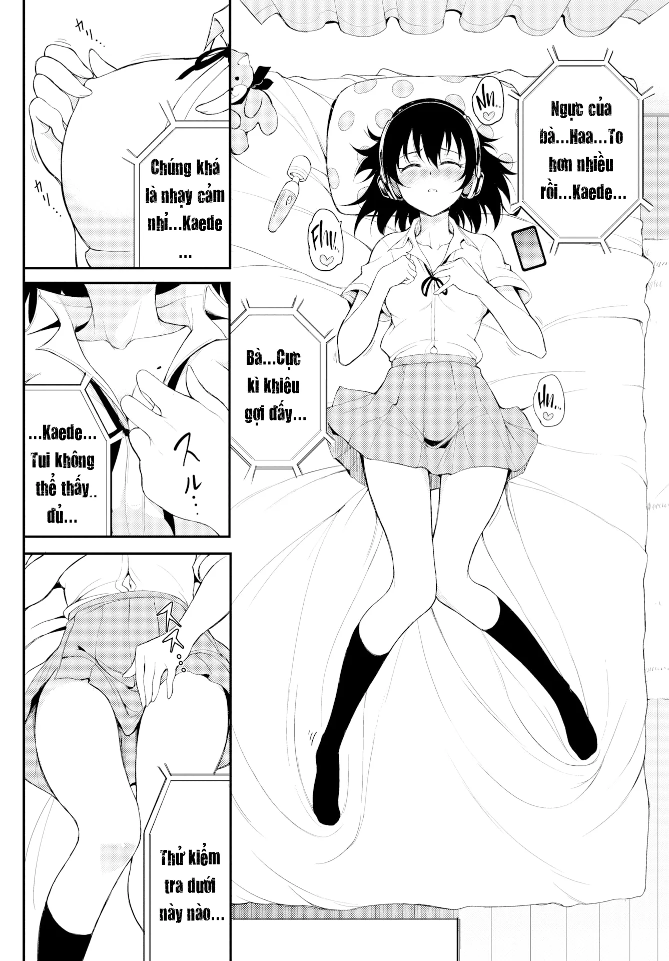 HentaiVN.net - Ảnh 5 - Kaede & Suzu 4 [Kaede & Suzu 4; Kaede & Suzu 4.5] - Chap 4.5