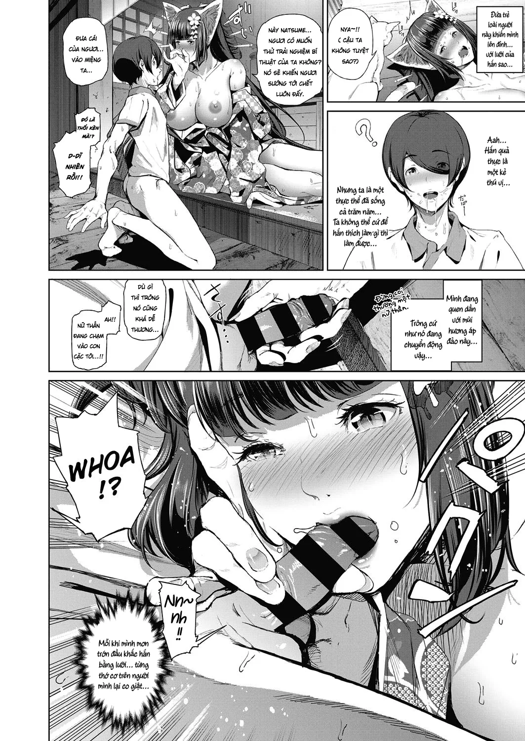 HentaiVN.net - Ảnh 14 - Boy Meets Nyaa God [Boy Meets Cat Goddess] - Chap 1