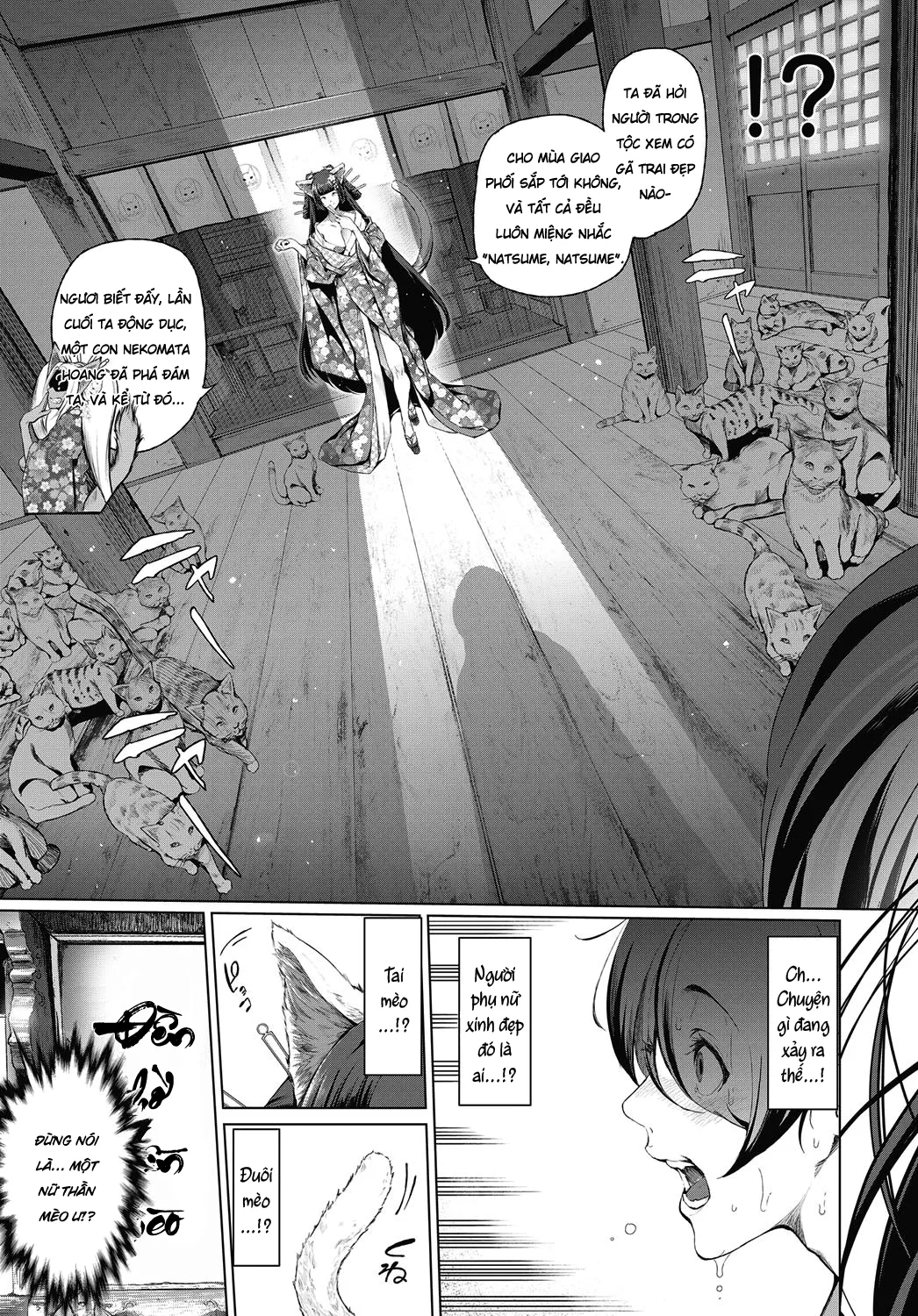 HentaiVN.net - Ảnh 3 - Boy Meets Nyaa God [Boy Meets Cat Goddess] - Chap 1