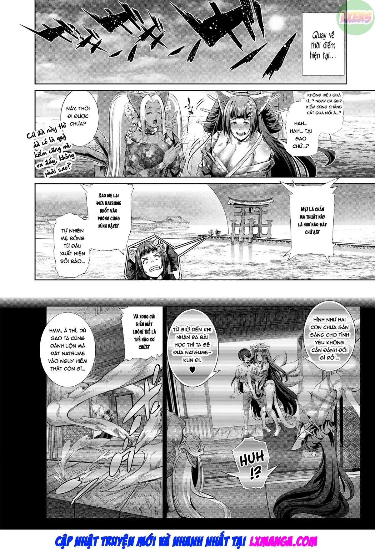 HentaiVN.net - Ảnh 10 - Boy Meets Nyaa God [Boy Meets Cat Goddess] - Chap 3