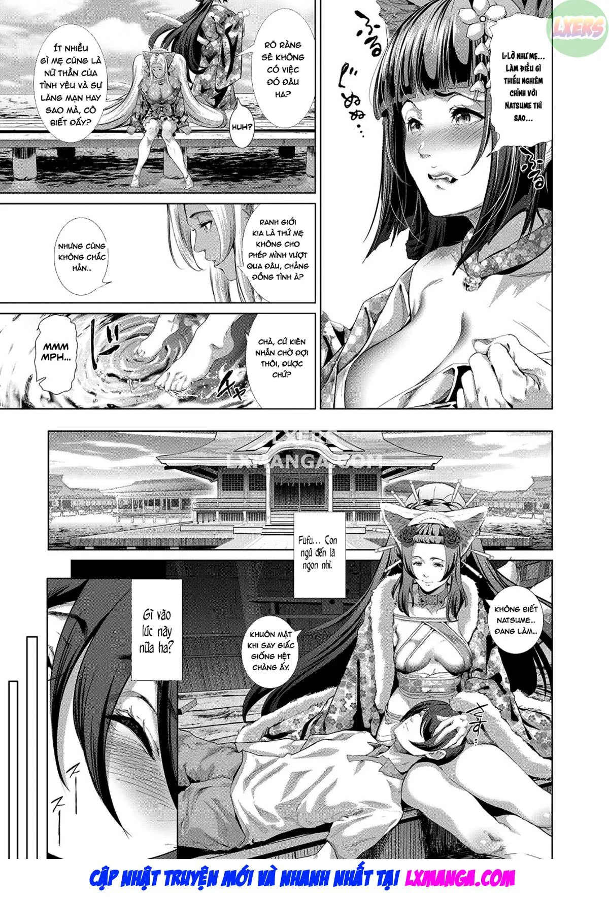 HentaiVN.net - Ảnh 11 - Boy Meets Nyaa God [Boy Meets Cat Goddess] - Chap 3