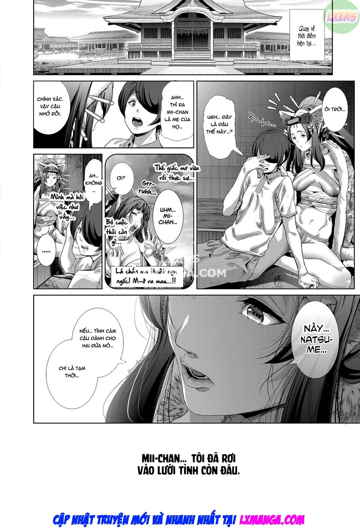 HentaiVN.net - Ảnh 30 - Boy Meets Nyaa God [Boy Meets Cat Goddess] - Chap 3