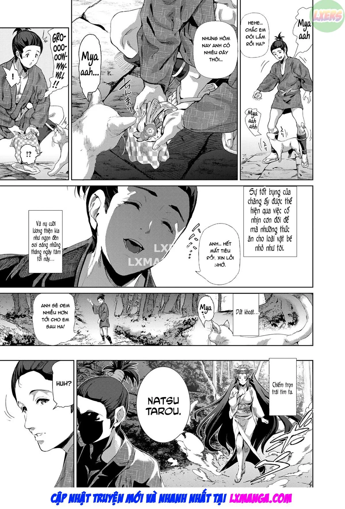 HentaiVN.net - Ảnh 6 - Boy Meets Nyaa God [Boy Meets Cat Goddess] - Chap 3