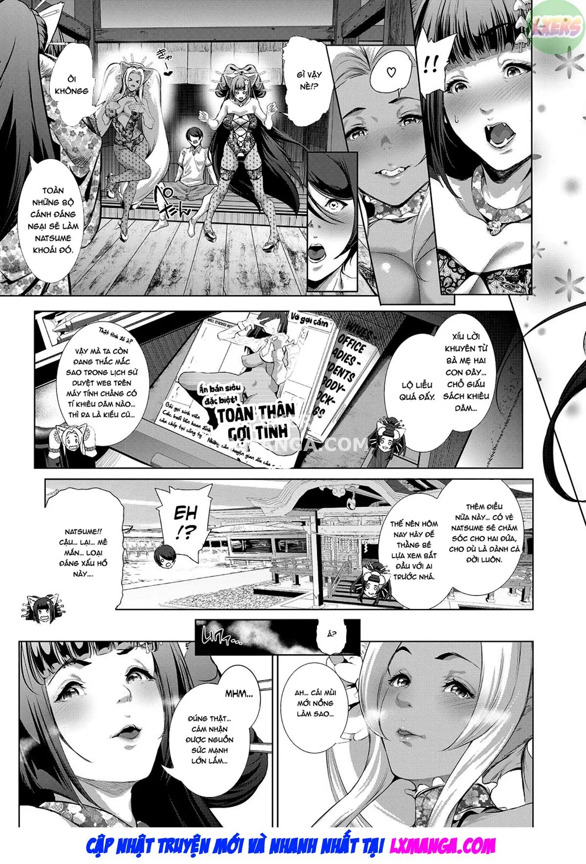 HentaiVN.net - Ảnh 7 - Boy Meets Nyaa God [Boy Meets Cat Goddess] - Chap 4 - [END]