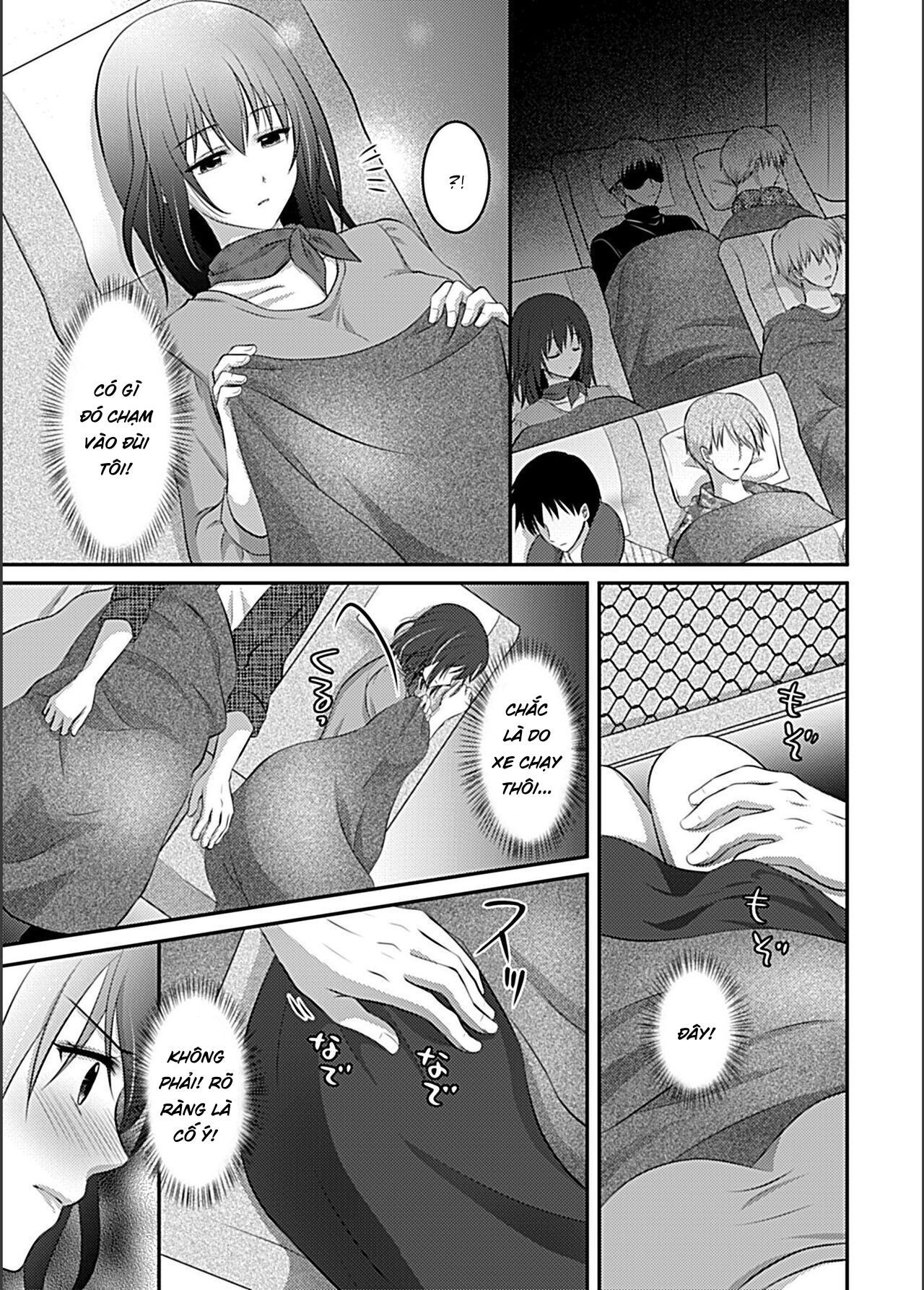 HentaiVN.net - Ảnh 3 - Đêm kinh hoàng trên chuyến xe về nhà - Oneshot