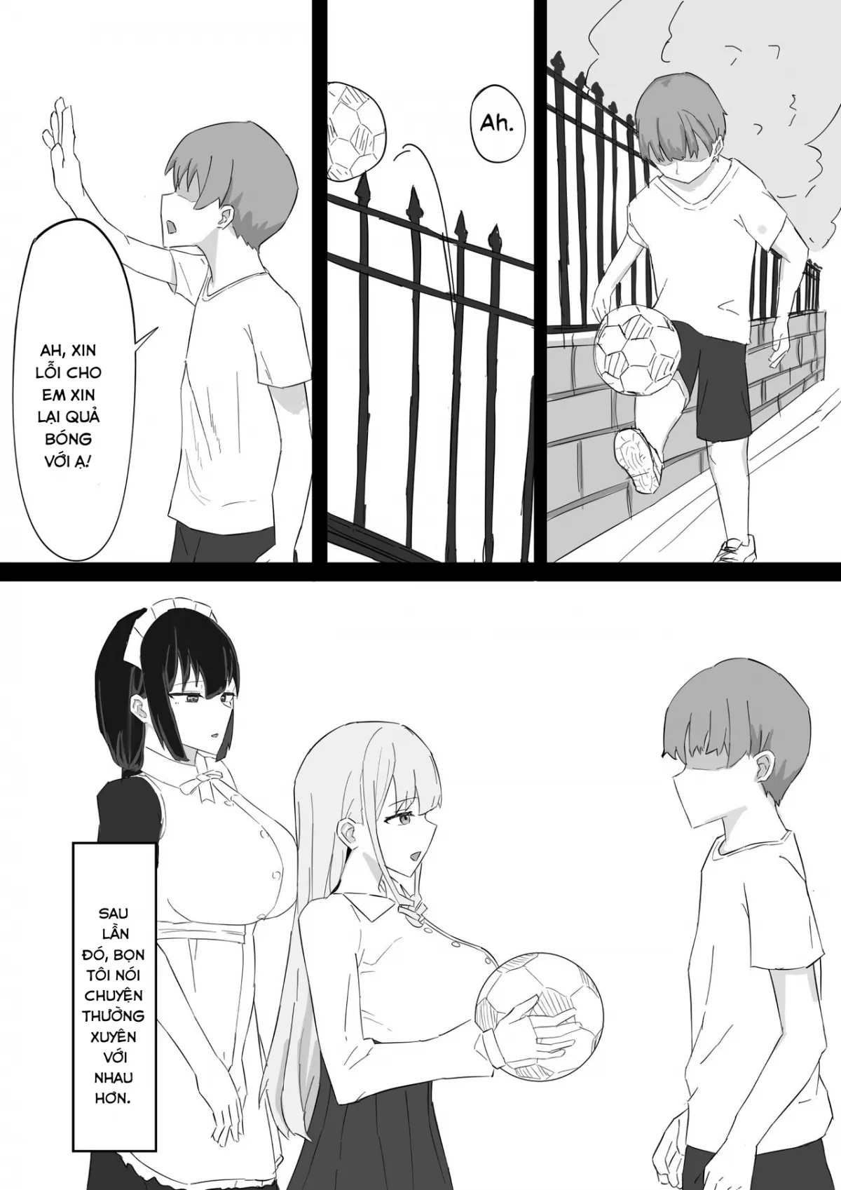 HentaiVN.net - Ảnh 3 - Ojou-sama to Maid o Iinazuke ni Torarete Okobore Ecchi suru Hanashi - Oneshot
