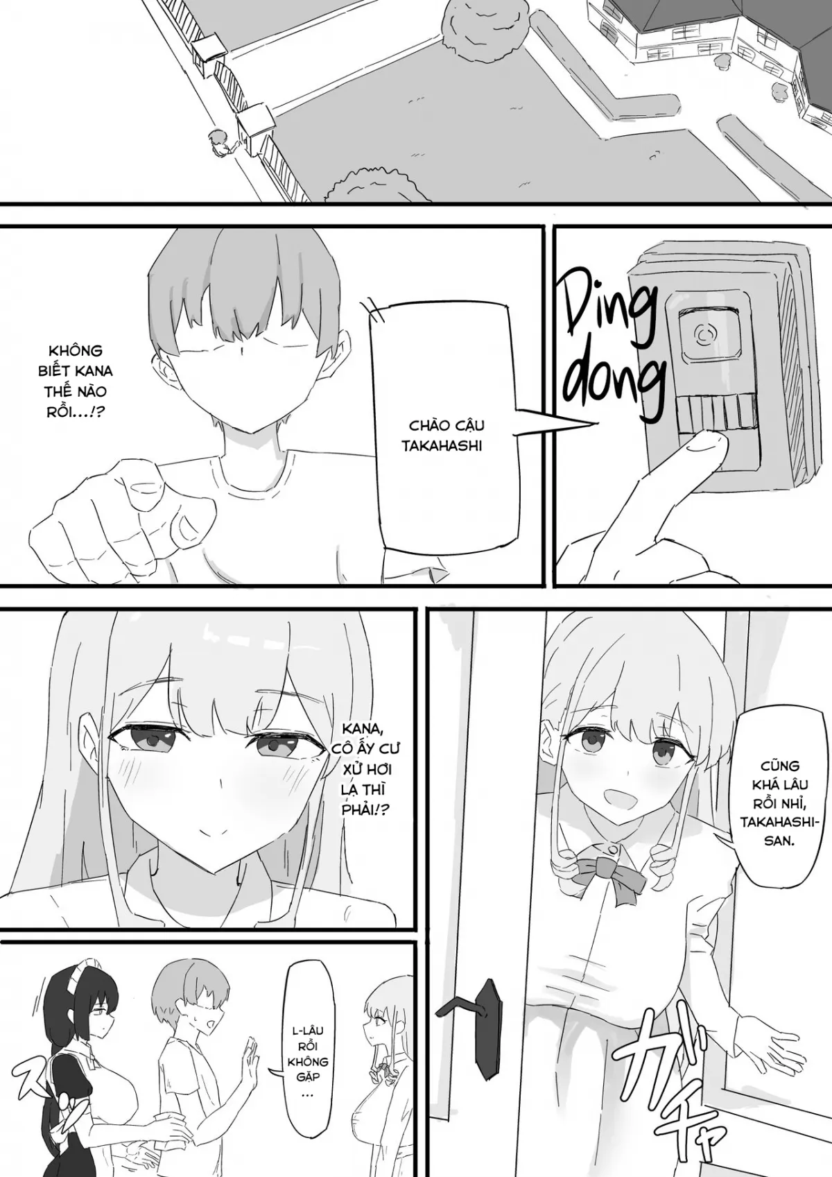 HentaiVN.net - Ảnh 7 - Ojou-sama to Maid o Iinazuke ni Torarete Okobore Ecchi suru Hanashi - Oneshot
