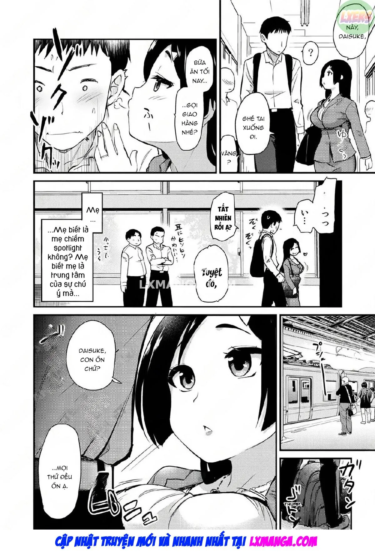 HentaiVN.net - Ảnh 9 - Atarashiku Dekita Mama ga Ero Sugiru Nichijou. - Oneshot