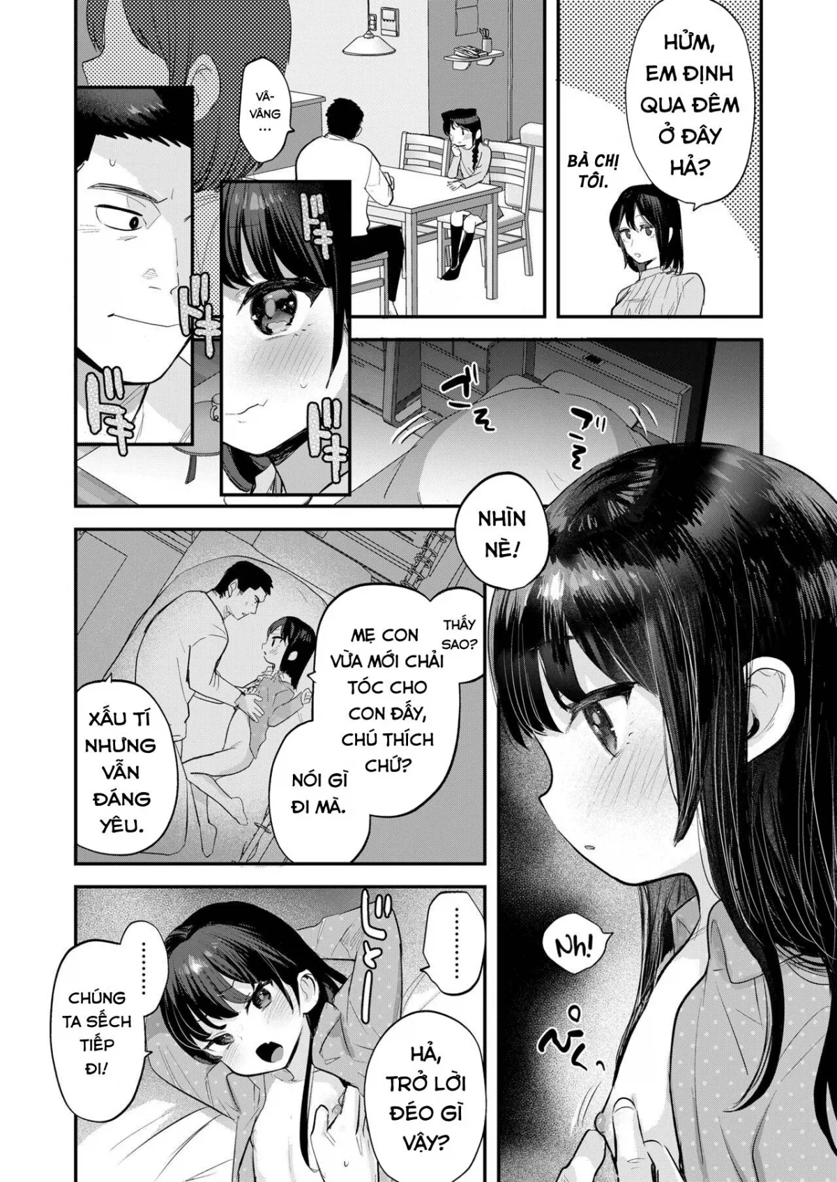 HentaiVN.net - Ảnh 14 - Chém gió có bạn gái, tôi vô tình húp cháu mình. [Kanojo ga Dekimashita ; I Got Myself A Girlfriend] - Oneshot