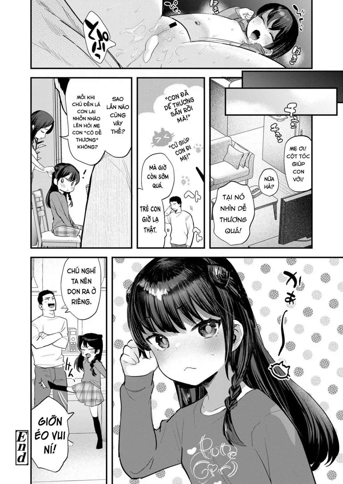 HentaiVN.net - Ảnh 22 - Chém gió có bạn gái, tôi vô tình húp cháu mình. [Kanojo ga Dekimashita ; I Got Myself A Girlfriend] - Oneshot