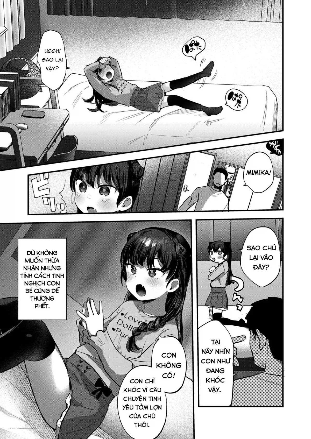 HentaiVN.net - Ảnh 3 - Chém gió có bạn gái, tôi vô tình húp cháu mình. [Kanojo ga Dekimashita ; I Got Myself A Girlfriend] - Oneshot