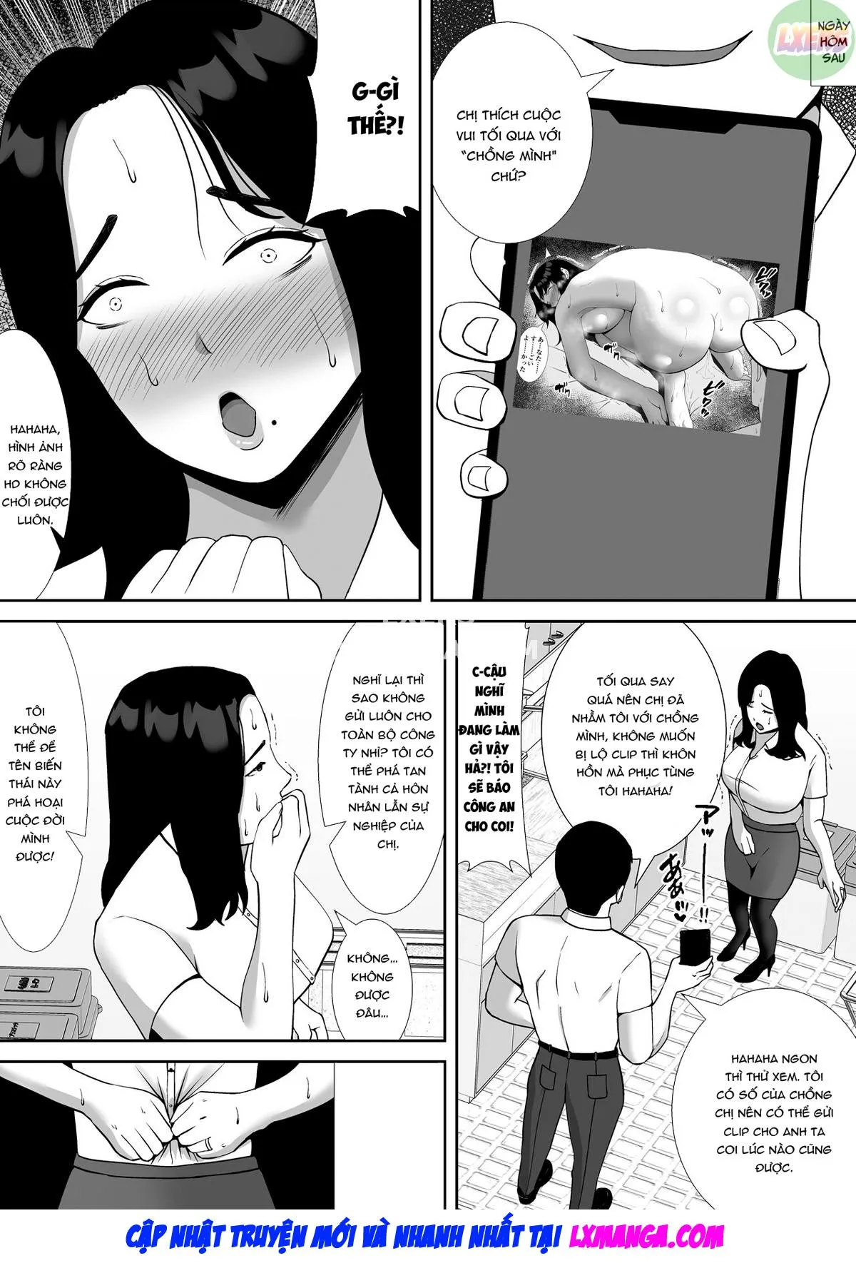 HentaiVN.net - Ảnh 9 - Making my chubby married female boss that treats me like trash succumb to my cock [Ore no Koto o Gomi Atsukai Suru Mucchimuchi no Hitozuma Onna Joushi ga Ochiru made] - Oneshot