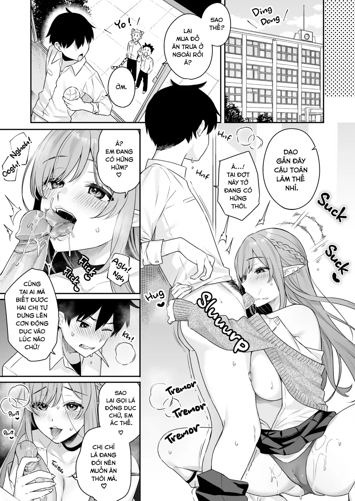 HentaiVN.net - Ảnh 39 - Nàng Elf ăn chay (nhưng lại) thèm thịt! - Oneshot