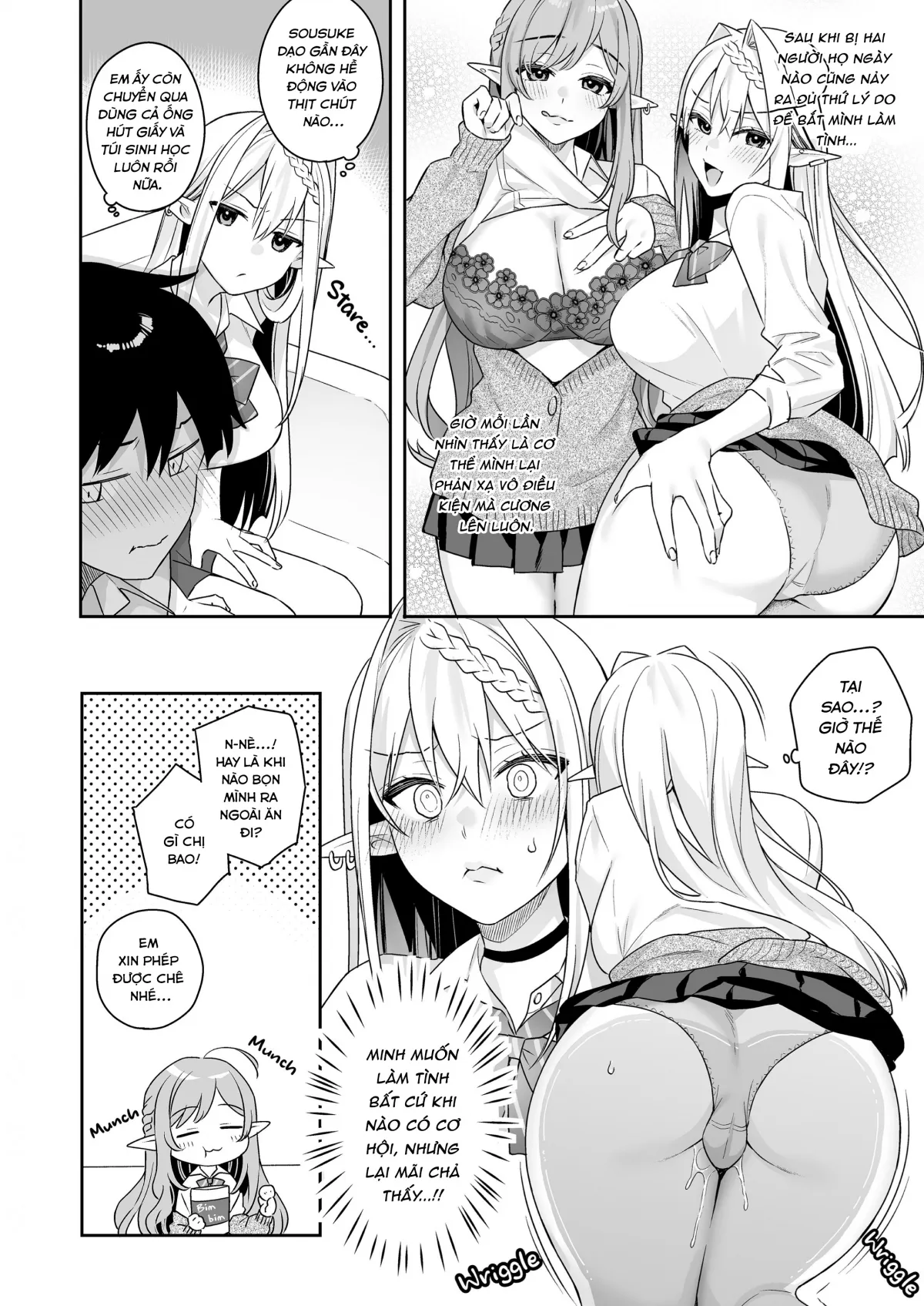HentaiVN.net - Ảnh 60 - Nàng Elf ăn chay (nhưng lại) thèm thịt! - Oneshot
