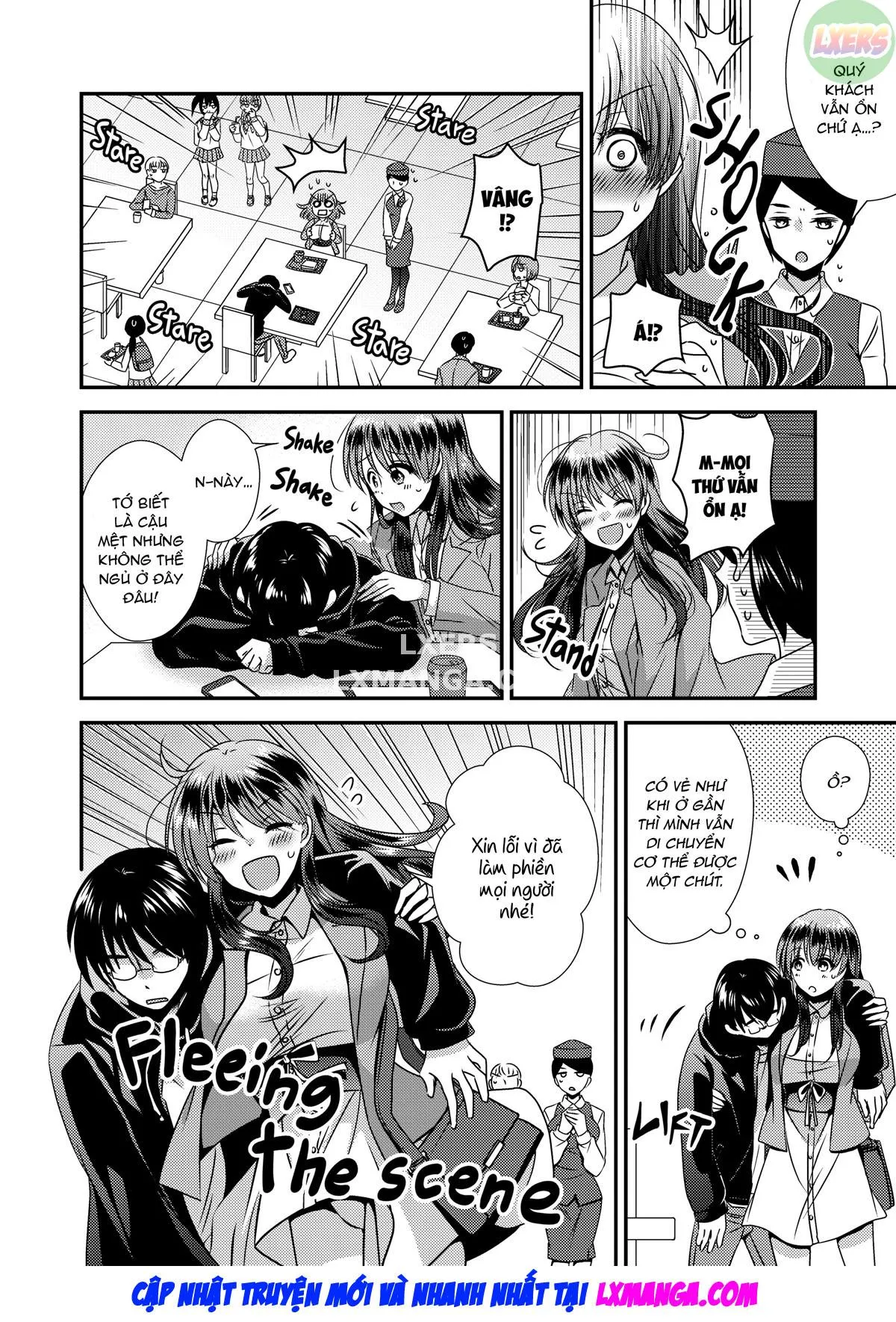 HentaiVN.net - Ảnh 10 - Hyoui apuri~kareshi-mochi senpai o omoinomamani ♥~ - Oneshot
