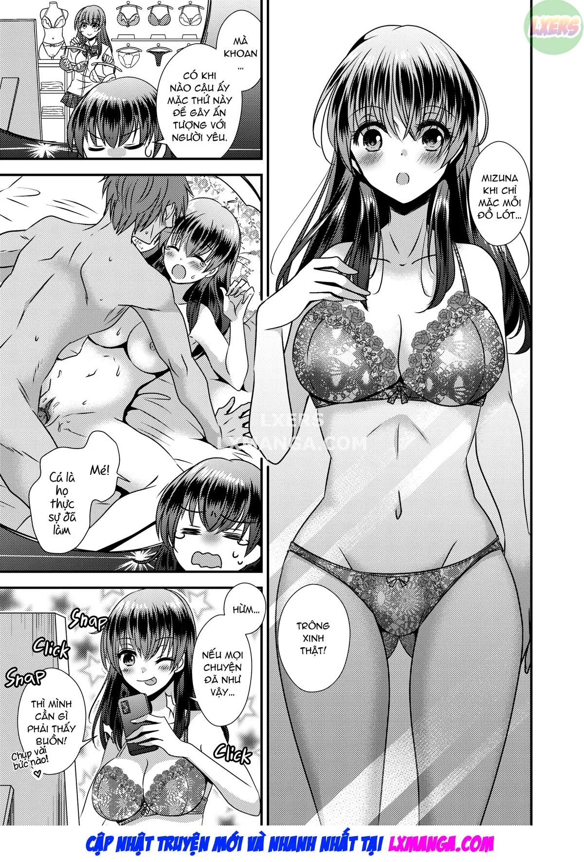HentaiVN.net - Ảnh 13 - Hyoui apuri~kareshi-mochi senpai o omoinomamani ♥~ - Oneshot