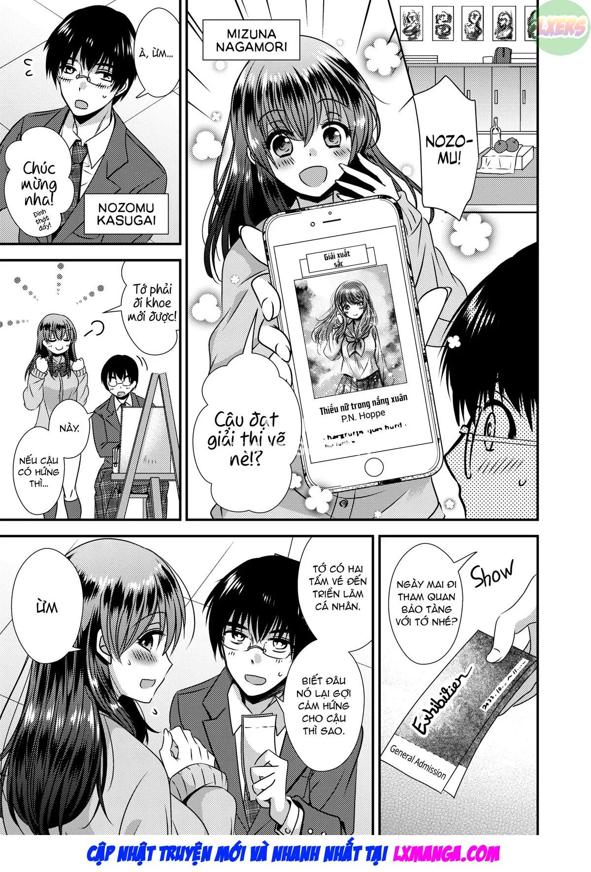 HentaiVN.net - Ảnh 5 - Hyoui apuri~kareshi-mochi senpai o omoinomamani ♥~ - Oneshot