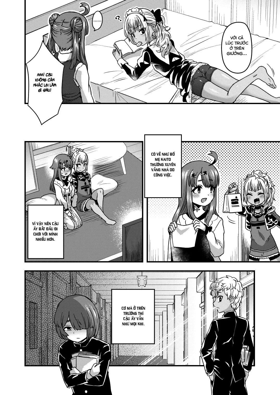 HentaiVN.net - Ảnh 11 - Futari dake no Himitsugoto - Chap 1.1