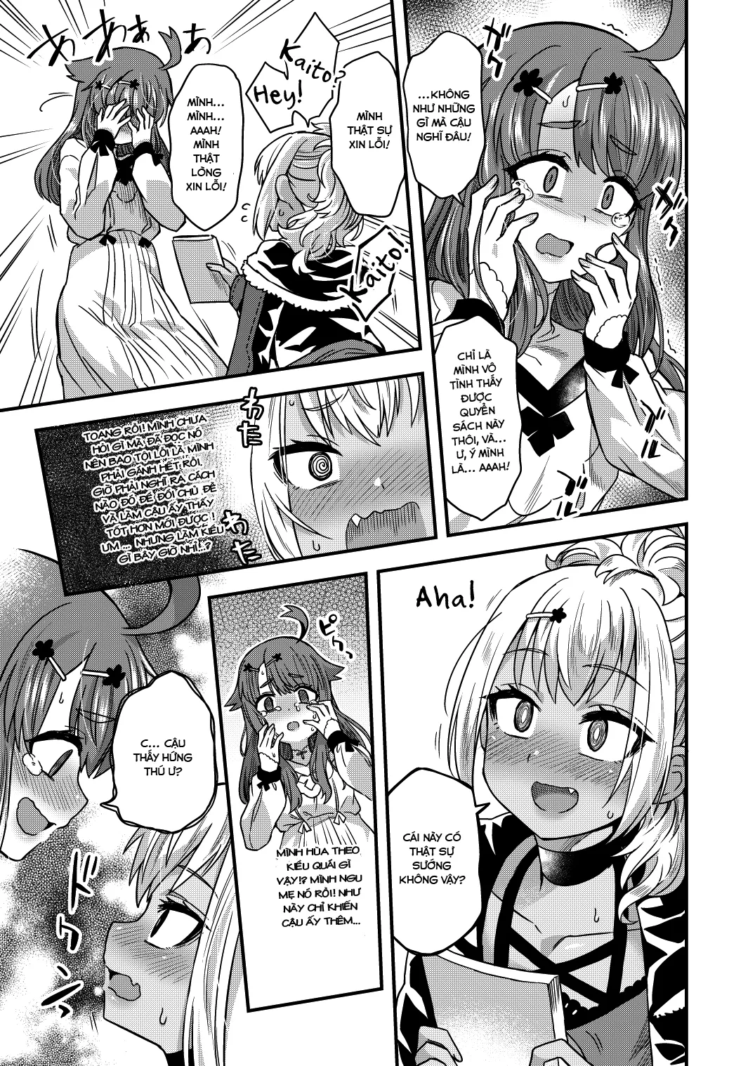 HentaiVN.net - Ảnh 16 - Futari dake no Himitsugoto - Chap 1.1