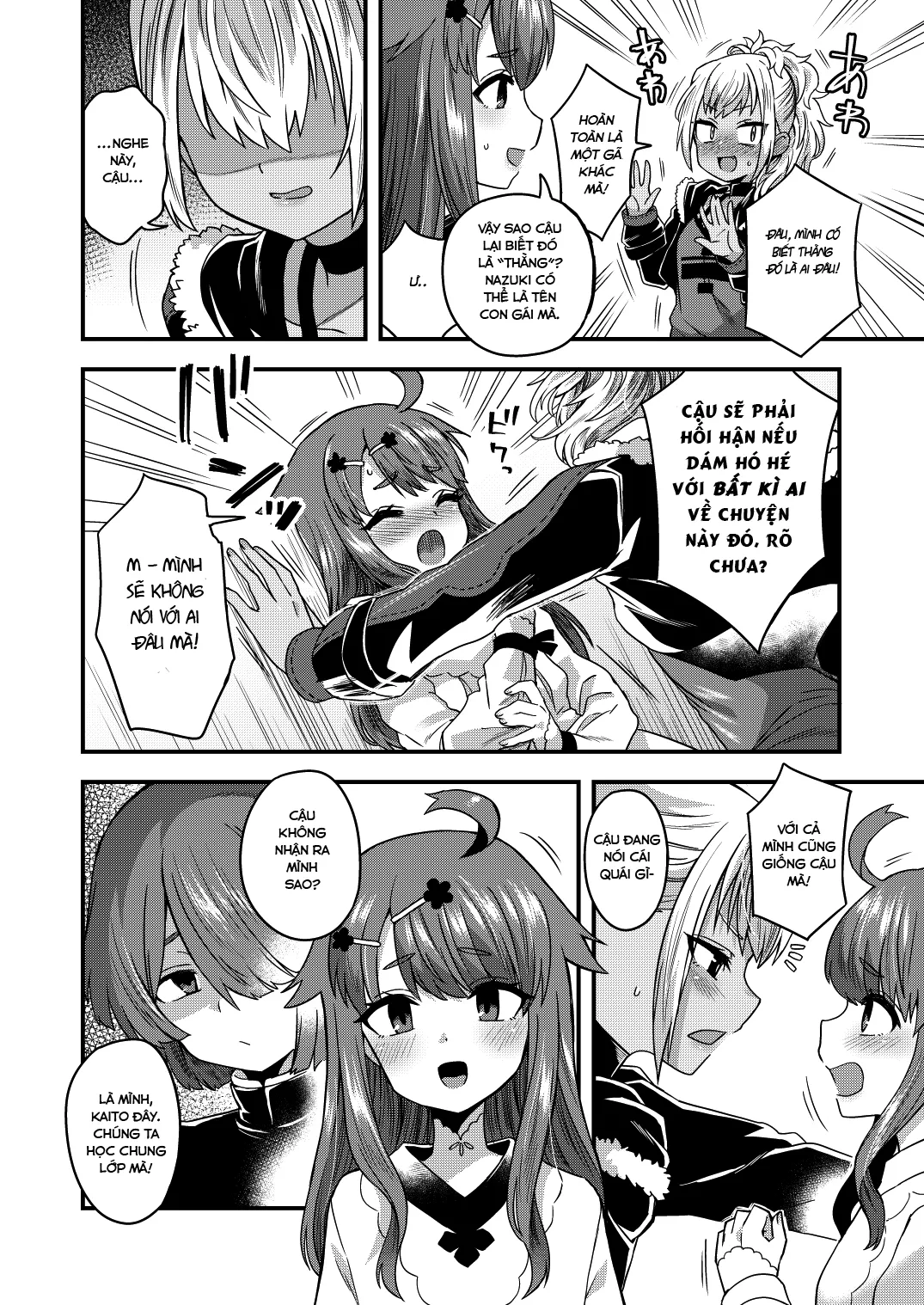 HentaiVN.net - Ảnh 5 - Futari dake no Himitsugoto - Chap 1.1
