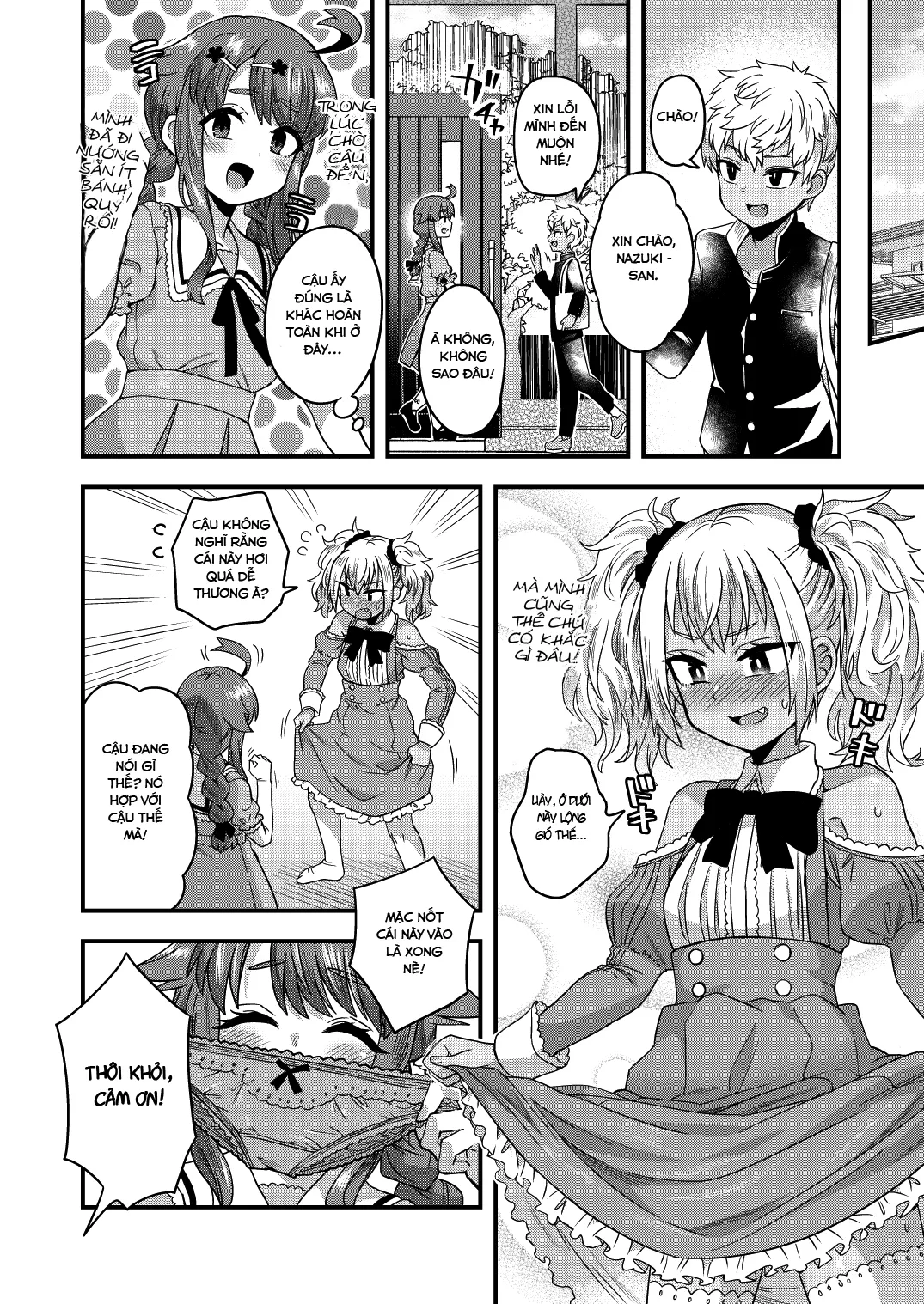 HentaiVN.net - Ảnh 9 - Futari dake no Himitsugoto - Chap 1.1