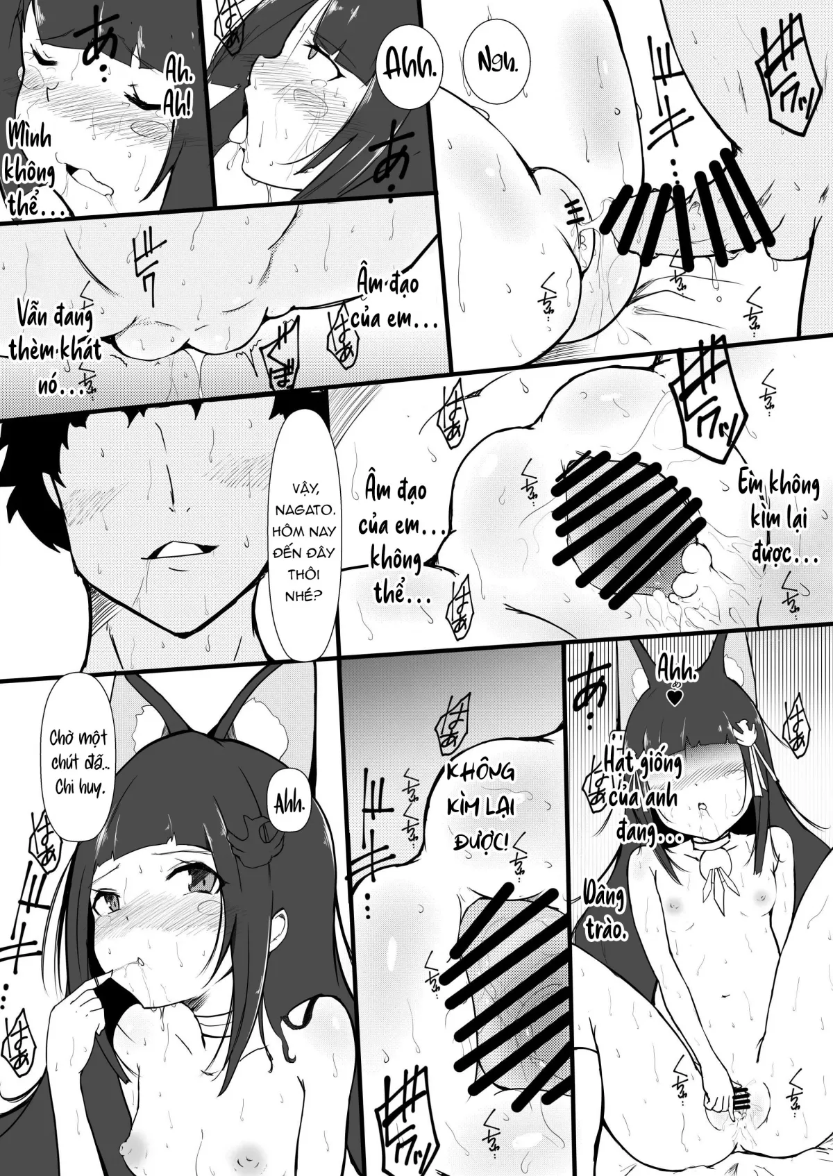 HentaiVN.net - Ảnh 6 - Nagato-Chan Ga Teitoku Hitosuji Datta Node - Oneshot nứng