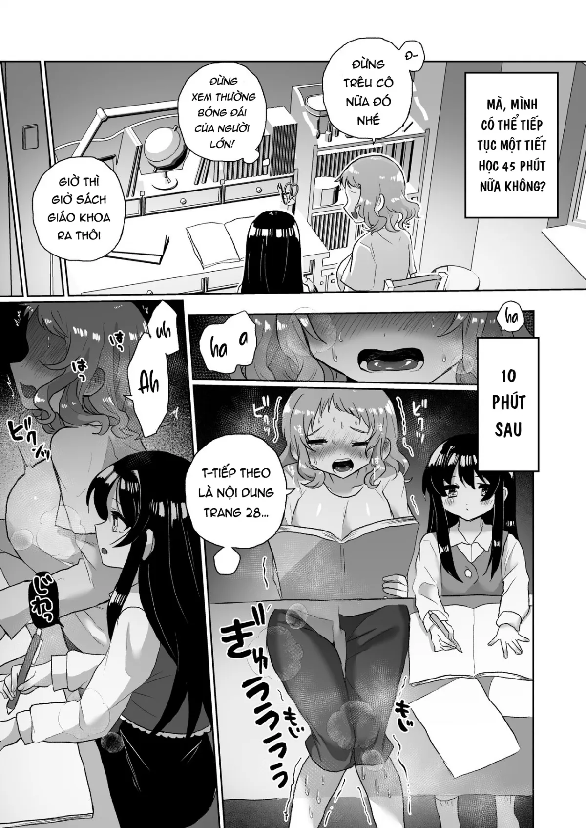 HentaiVN.net - Ảnh 12 - Joshidaisei Kateikyoushi, Psycho Les Gaki ni Haibokushi Choukyou Sareru - Chap 1