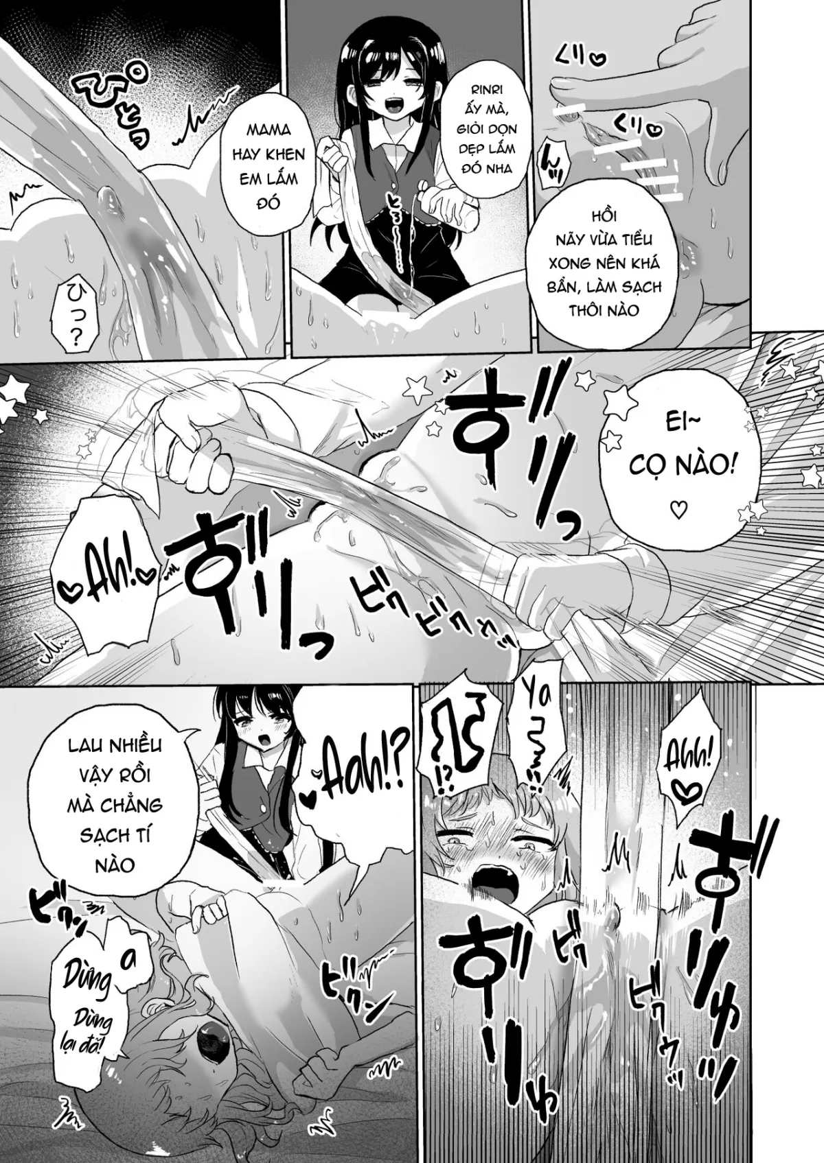 HentaiVN.net - Ảnh 20 - Joshidaisei Kateikyoushi, Psycho Les Gaki ni Haibokushi Choukyou Sareru - Chap 1