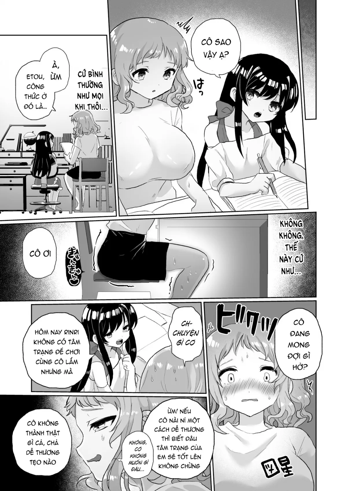 HentaiVN.net - Ảnh 3 - Joshidaisei Kateikyoushi, Psycho Les Gaki ni Haibokushi Choukyou Sareru - Chap 2
