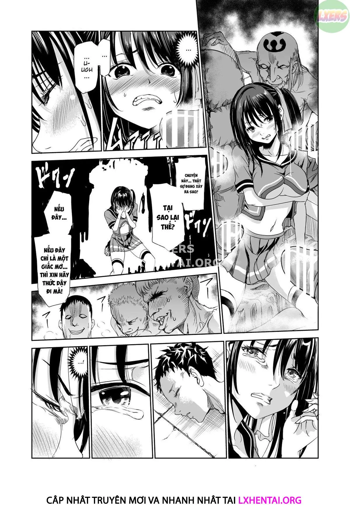 HentaiVN.net - Ảnh 20 - Tsuyagari Mura [~Kareshi O Mamoru Tame Hikyou No Mura De Kyousei Gohoushi & NTR Sex~] - Chap 1