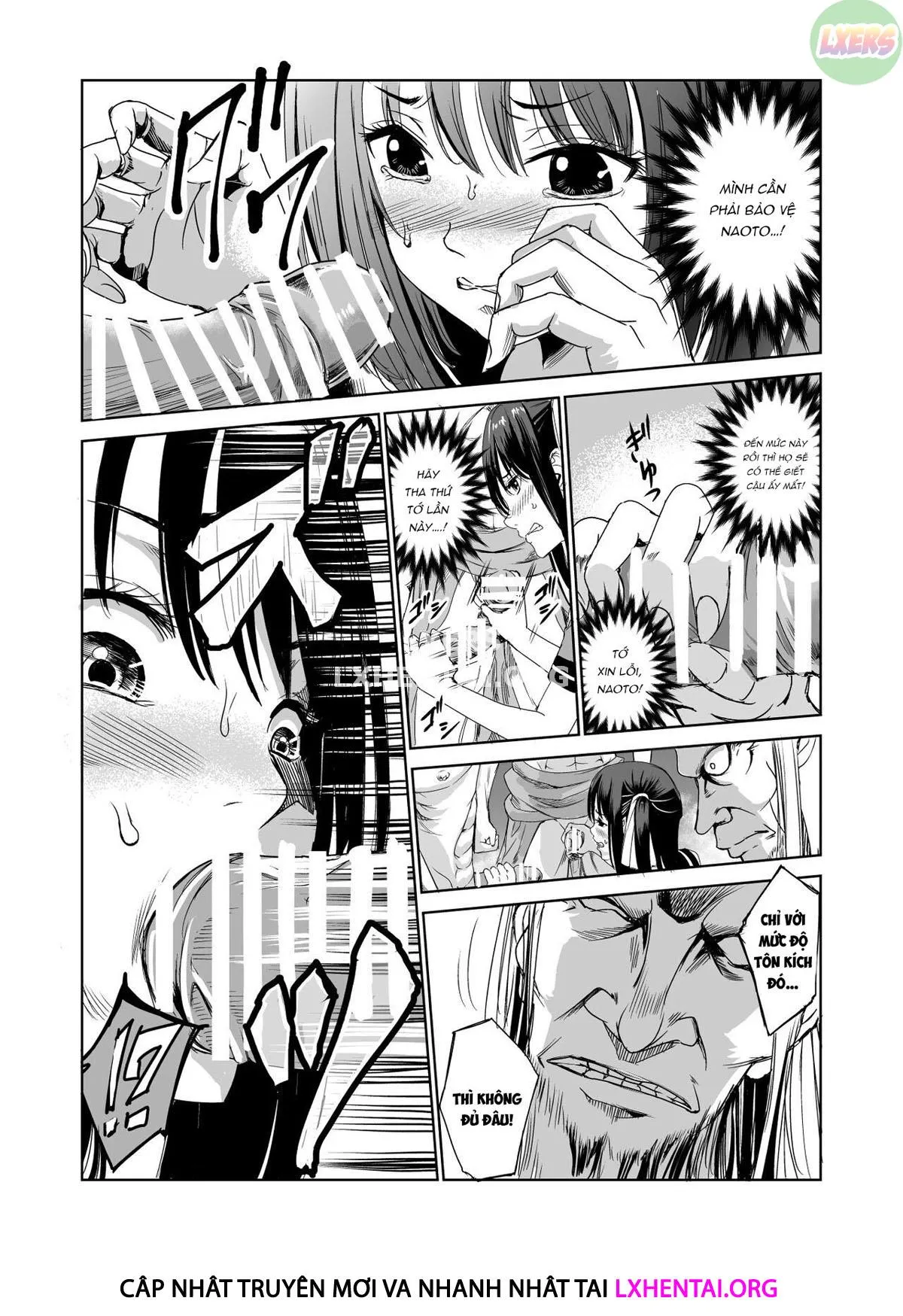 HentaiVN.net - Ảnh 21 - Tsuyagari Mura [~Kareshi O Mamoru Tame Hikyou No Mura De Kyousei Gohoushi & NTR Sex~] - Chap 1