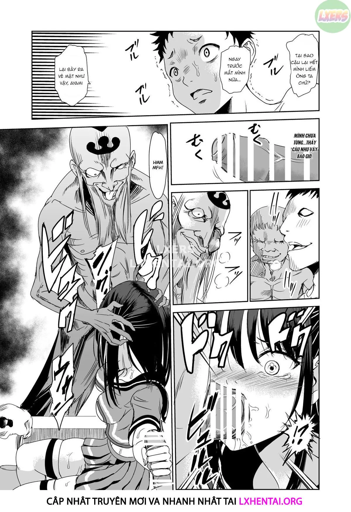 HentaiVN.net - Ảnh 26 - Tsuyagari Mura [~Kareshi O Mamoru Tame Hikyou No Mura De Kyousei Gohoushi & NTR Sex~] - Chap 1