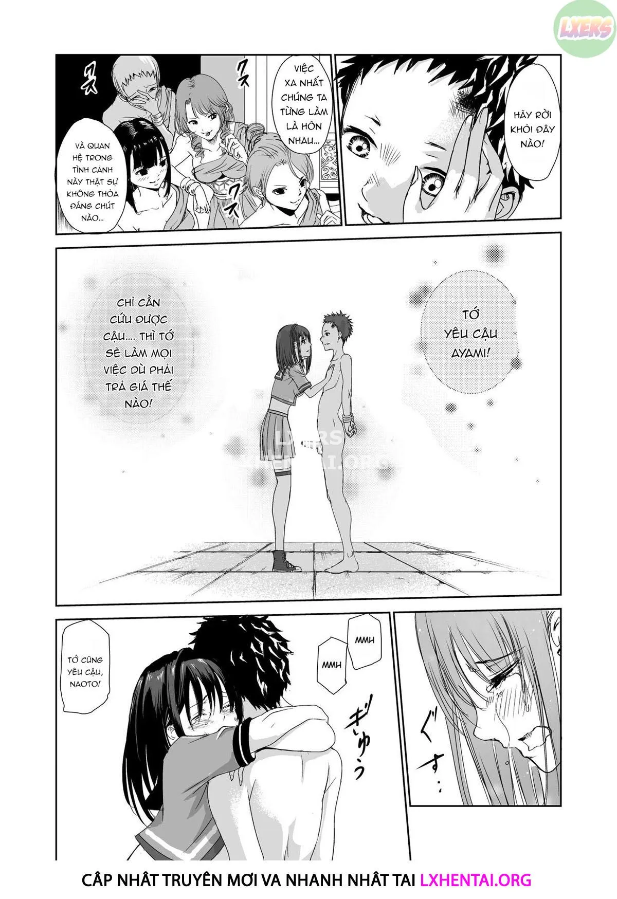HentaiVN.net - Ảnh 30 - Tsuyagari Mura [~Kareshi O Mamoru Tame Hikyou No Mura De Kyousei Gohoushi & NTR Sex~] - Chap 1