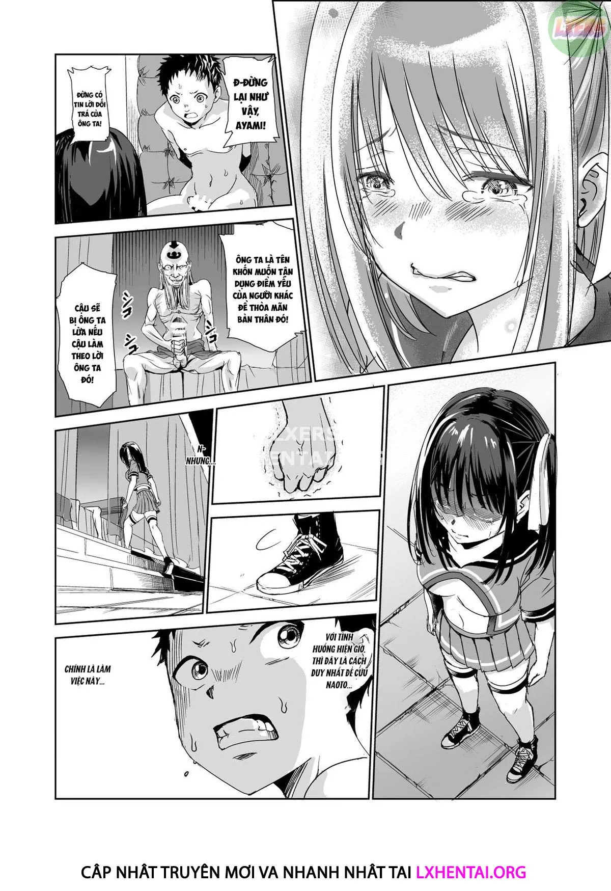 HentaiVN.net - Ảnh 35 - Tsuyagari Mura [~Kareshi O Mamoru Tame Hikyou No Mura De Kyousei Gohoushi & NTR Sex~] - Chap 1