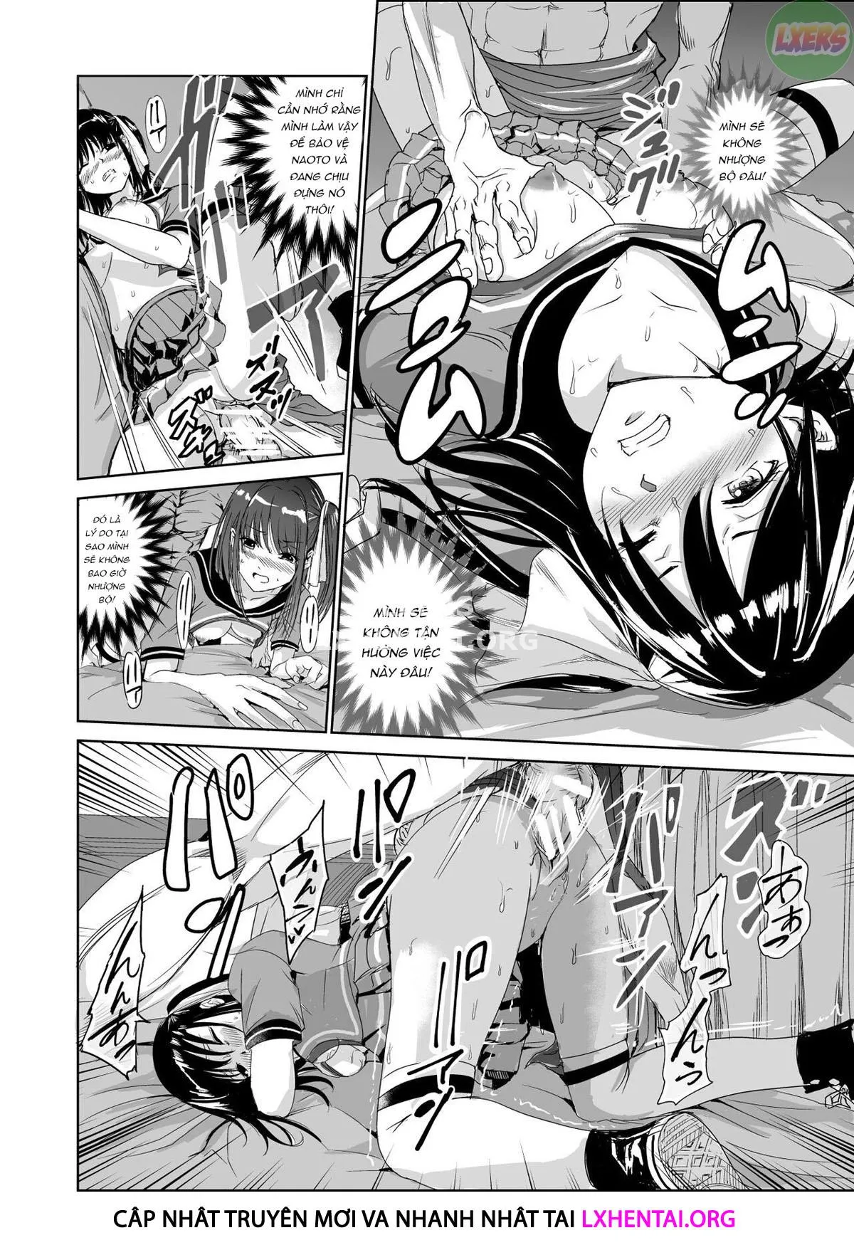 HentaiVN.net - Ảnh 43 - Tsuyagari Mura [~Kareshi O Mamoru Tame Hikyou No Mura De Kyousei Gohoushi & NTR Sex~] - Chap 1