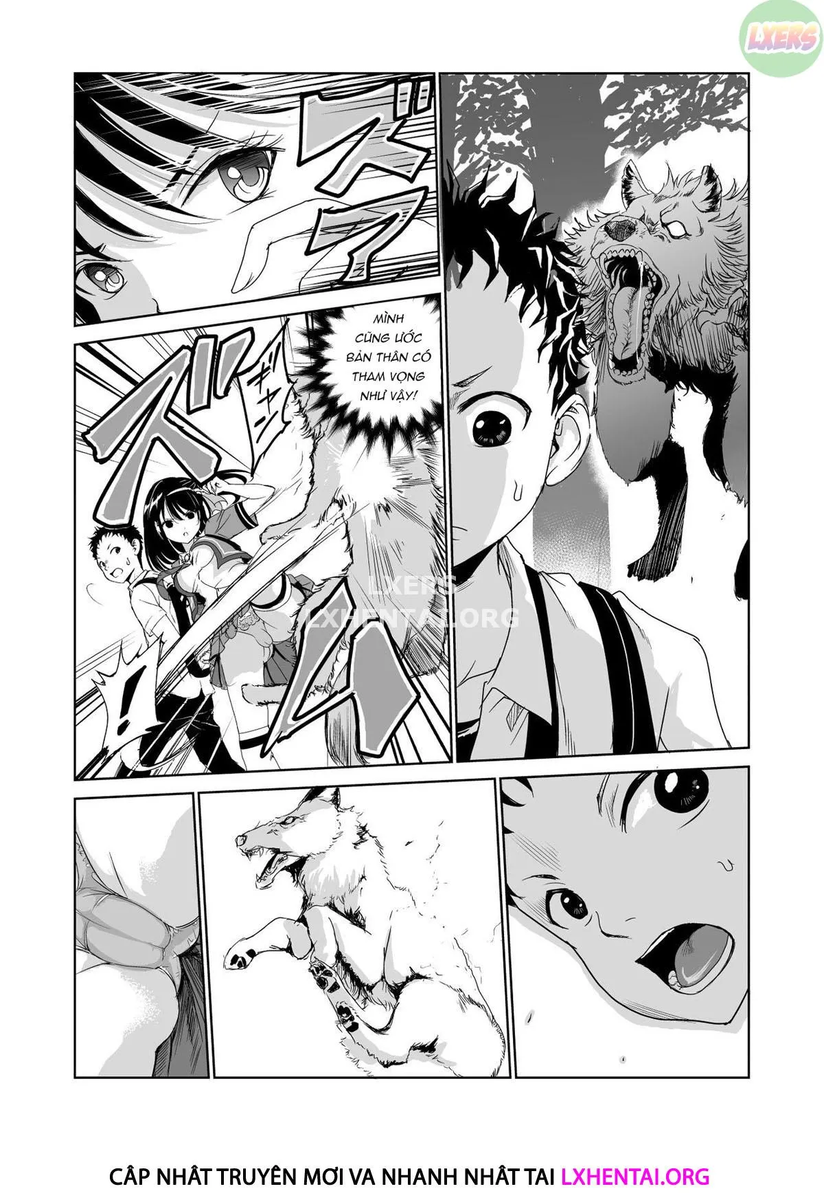 HentaiVN.net - Ảnh 9 - Tsuyagari Mura [~Kareshi O Mamoru Tame Hikyou No Mura De Kyousei Gohoushi & NTR Sex~] - Chap 1