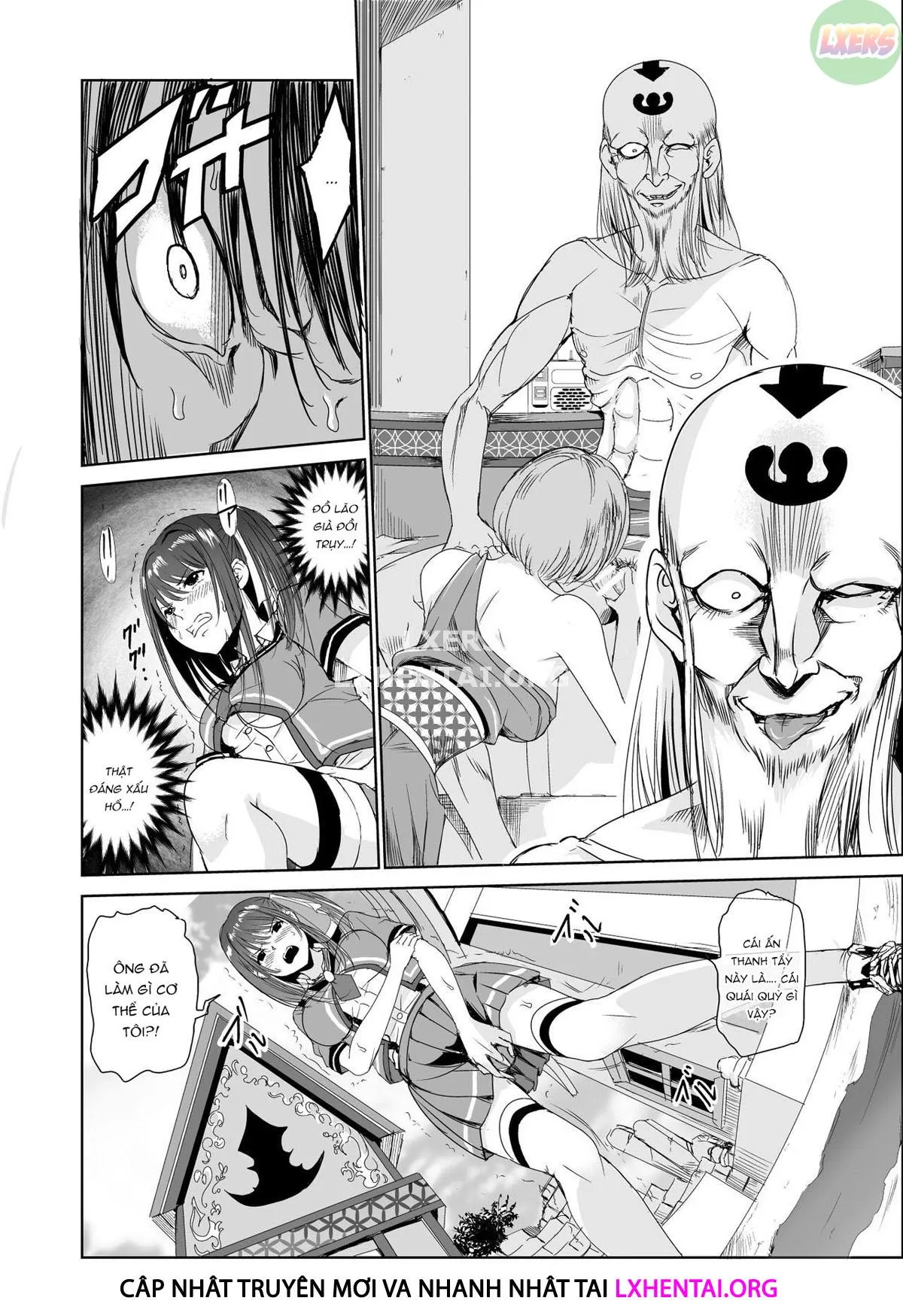 HentaiVN.net - Ảnh 17 - Tsuyagari Mura [~Kareshi O Mamoru Tame Hikyou No Mura De Kyousei Gohoushi & NTR Sex~] - Chap 2