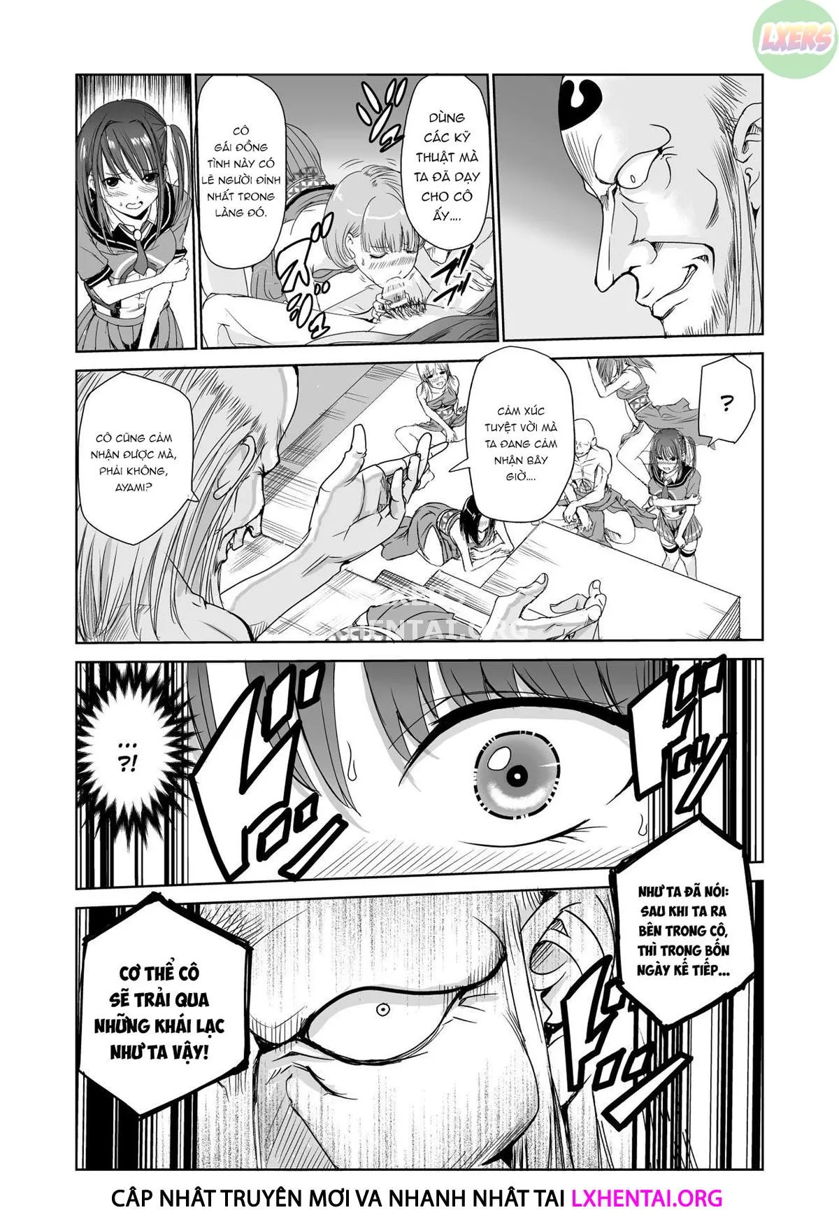 HentaiVN.net - Ảnh 18 - Tsuyagari Mura [~Kareshi O Mamoru Tame Hikyou No Mura De Kyousei Gohoushi & NTR Sex~] - Chap 2