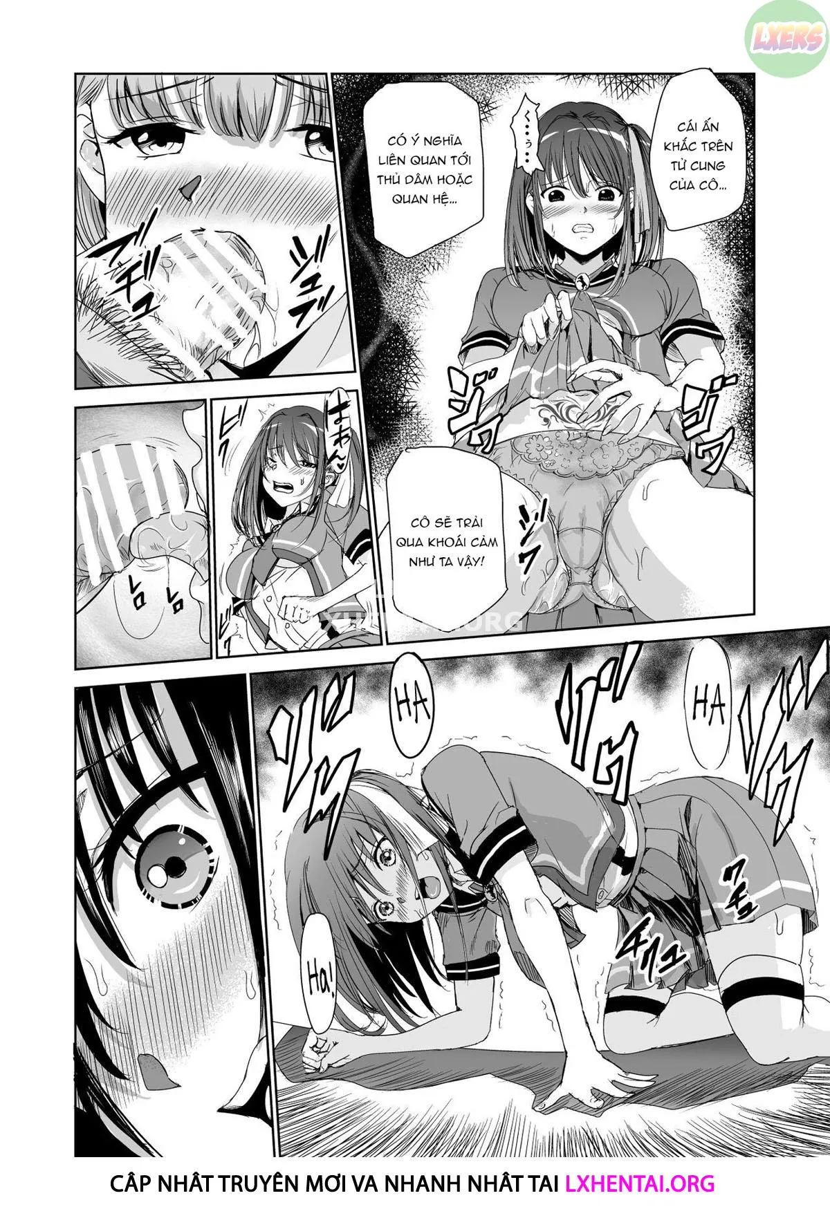 HentaiVN.net - Ảnh 19 - Tsuyagari Mura [~Kareshi O Mamoru Tame Hikyou No Mura De Kyousei Gohoushi & NTR Sex~] - Chap 2