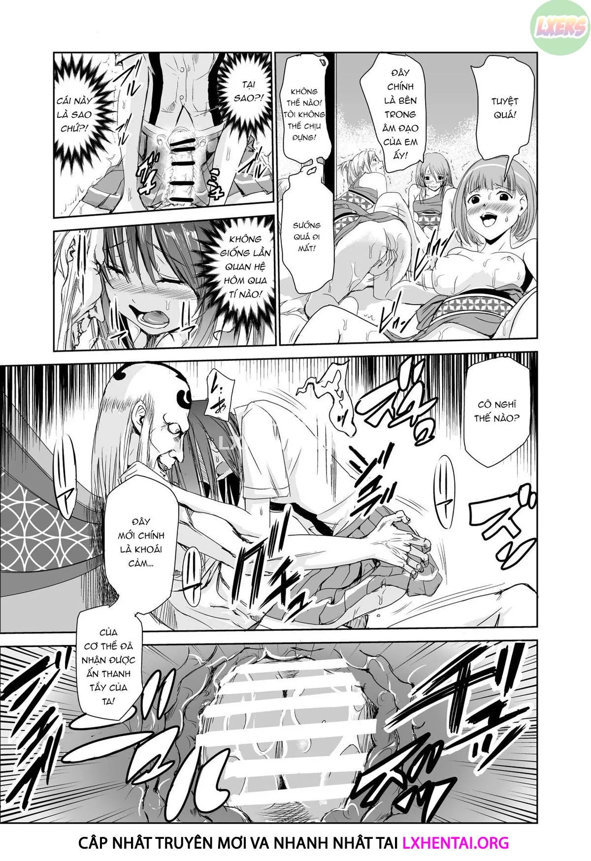 HentaiVN.net - Ảnh 30 - Tsuyagari Mura [~Kareshi O Mamoru Tame Hikyou No Mura De Kyousei Gohoushi & NTR Sex~] - Chap 2