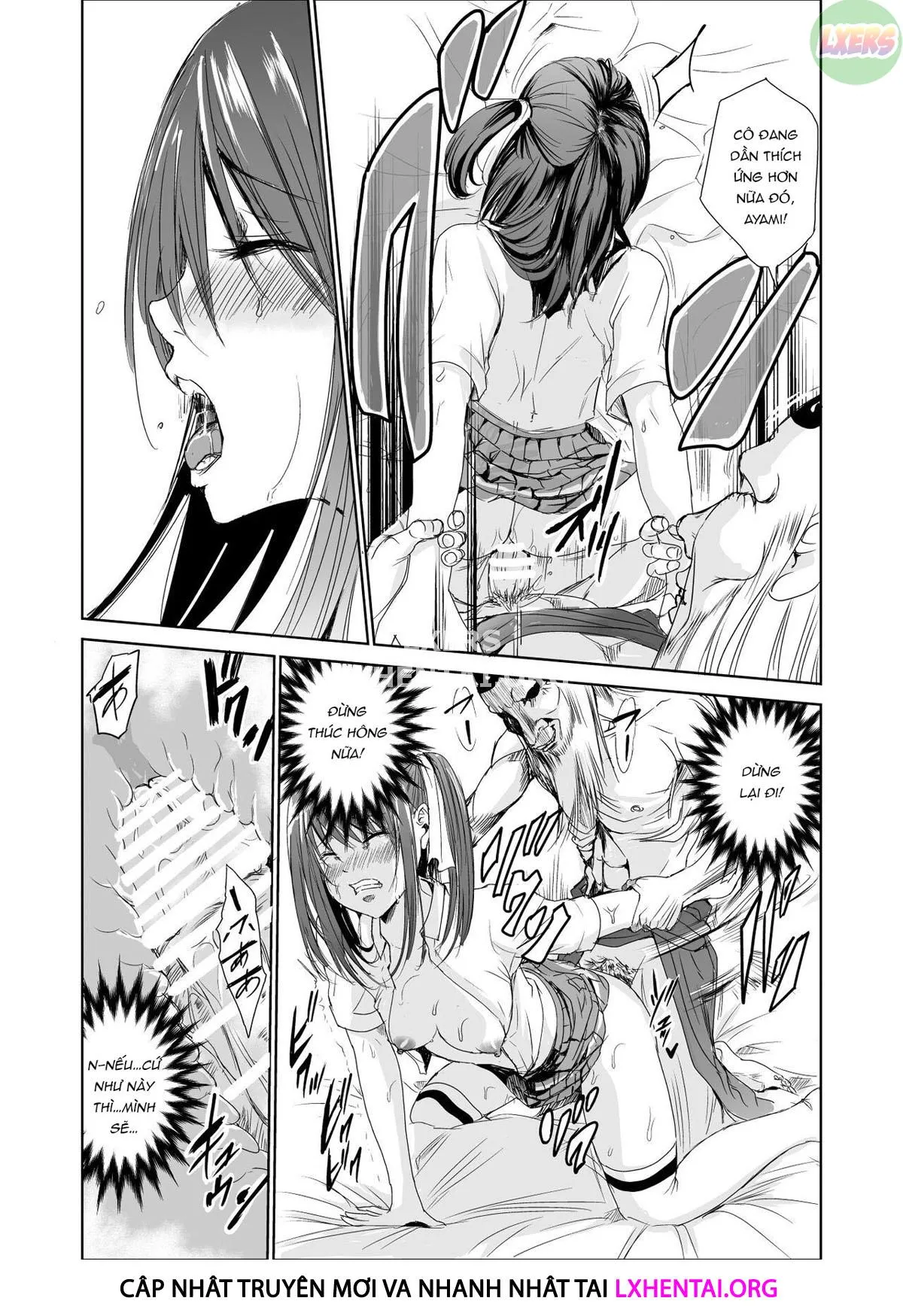 HentaiVN.net - Ảnh 36 - Tsuyagari Mura [~Kareshi O Mamoru Tame Hikyou No Mura De Kyousei Gohoushi & NTR Sex~] - Chap 2