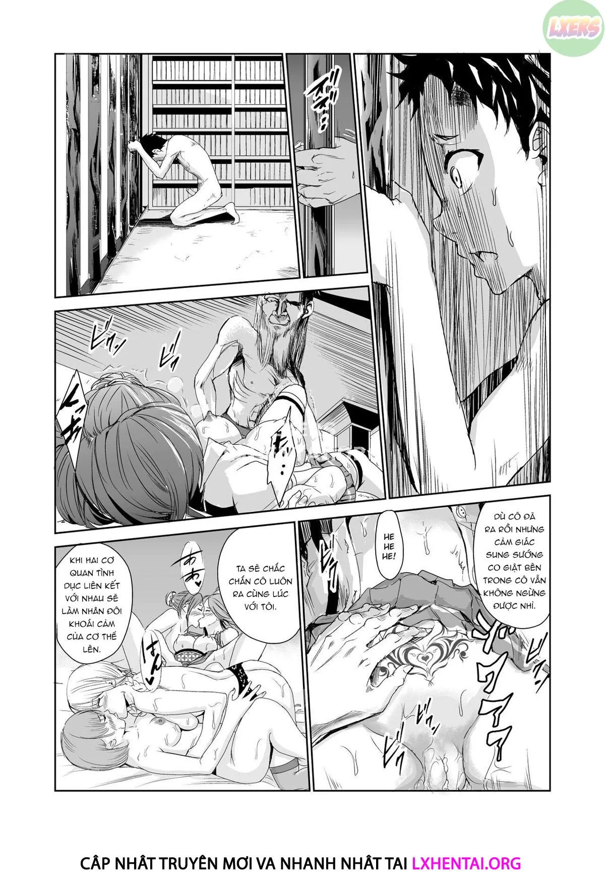 HentaiVN.net - Ảnh 45 - Tsuyagari Mura [~Kareshi O Mamoru Tame Hikyou No Mura De Kyousei Gohoushi & NTR Sex~] - Chap 2
