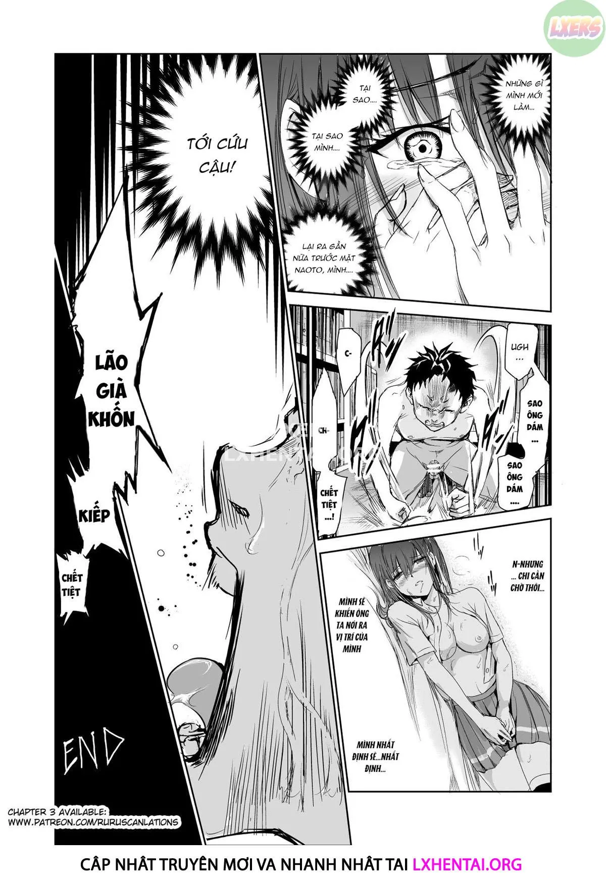 HentaiVN.net - Ảnh 47 - Tsuyagari Mura [~Kareshi O Mamoru Tame Hikyou No Mura De Kyousei Gohoushi & NTR Sex~] - Chap 2