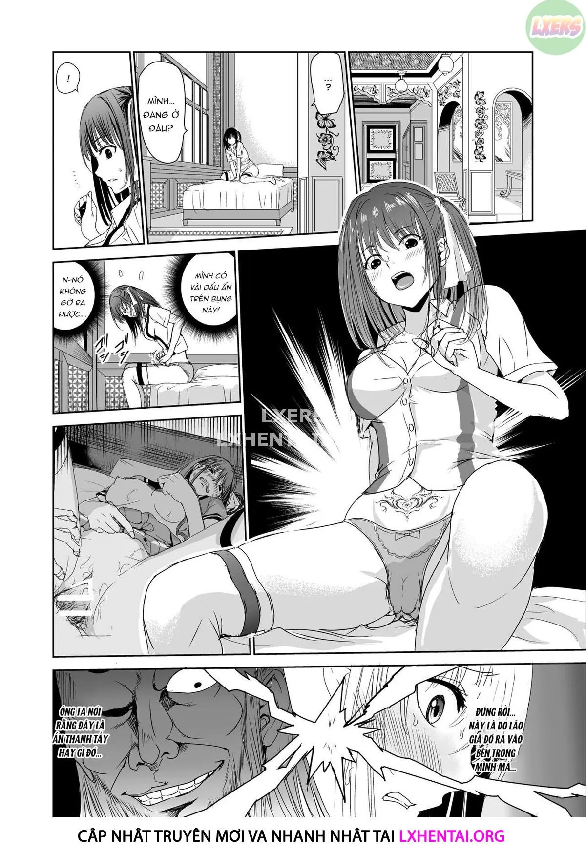 HentaiVN.net - Ảnh 7 - Tsuyagari Mura [~Kareshi O Mamoru Tame Hikyou No Mura De Kyousei Gohoushi & NTR Sex~] - Chap 2