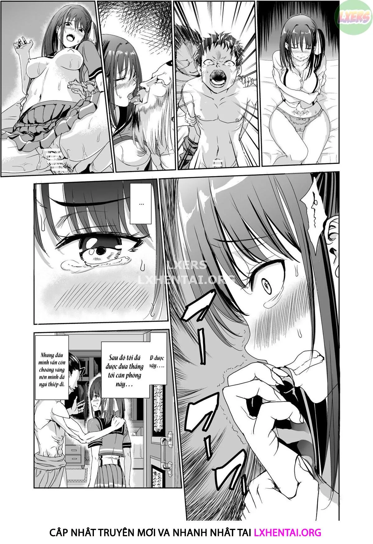 HentaiVN.net - Ảnh 8 - Tsuyagari Mura [~Kareshi O Mamoru Tame Hikyou No Mura De Kyousei Gohoushi & NTR Sex~] - Chap 2
