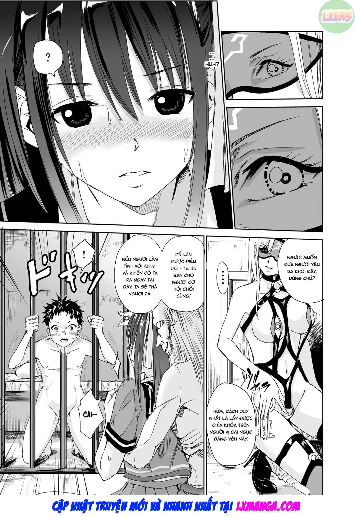HentaiVN.net - Ảnh 18 - Tsuyagari Mura [~Kareshi O Mamoru Tame Hikyou No Mura De Kyousei Gohoushi & NTR Sex~] - Chap 3