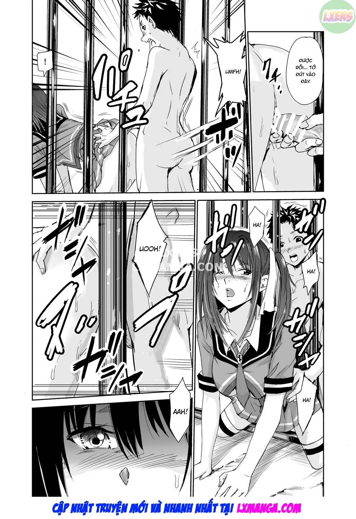 HentaiVN.net - Ảnh 21 - Tsuyagari Mura [~Kareshi O Mamoru Tame Hikyou No Mura De Kyousei Gohoushi & NTR Sex~] - Chap 3